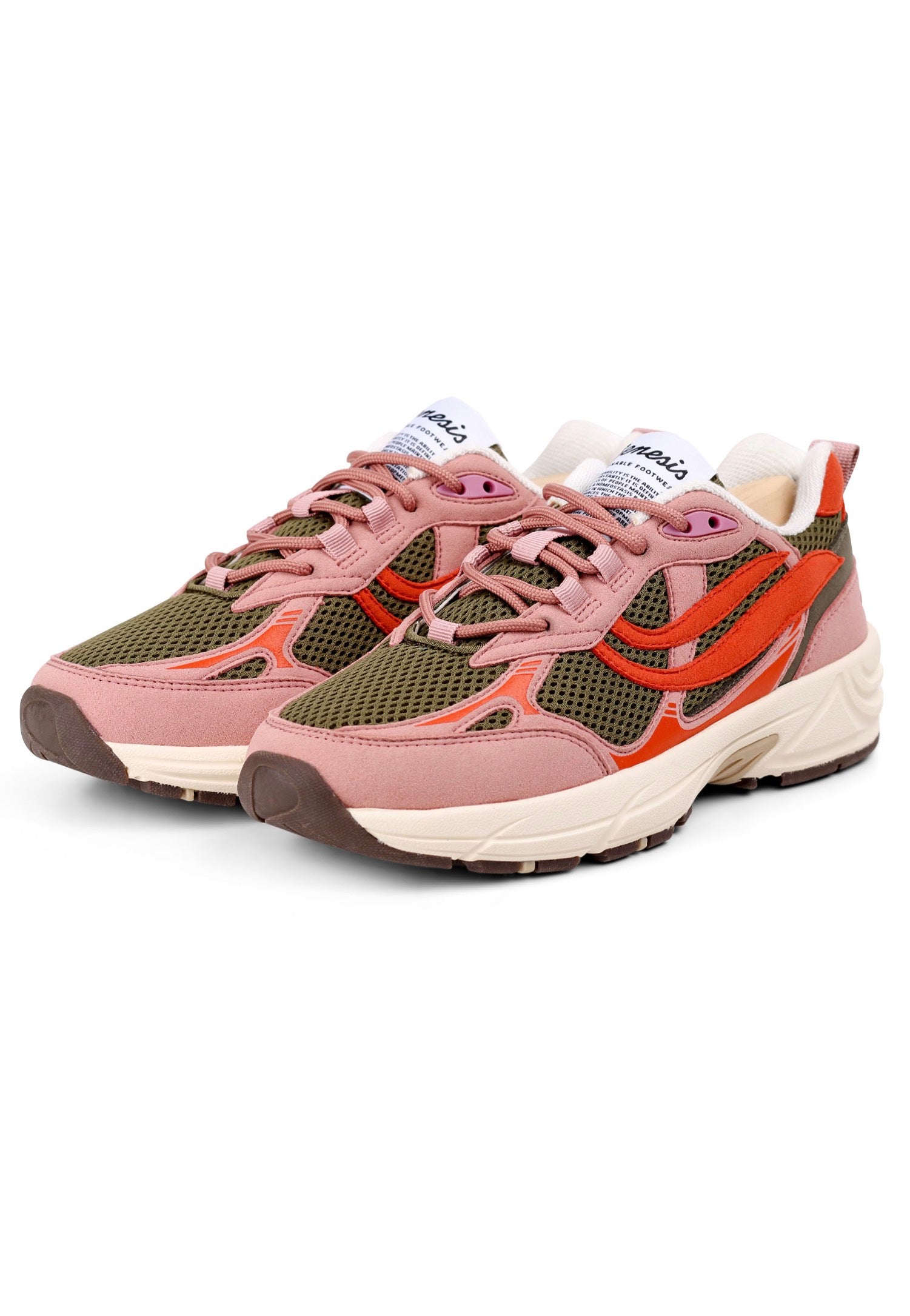 Genesis Footwear - G-Eco`99 Multi Colour Old Rose/Olive/Orange - Girl Shoes | Women-Image