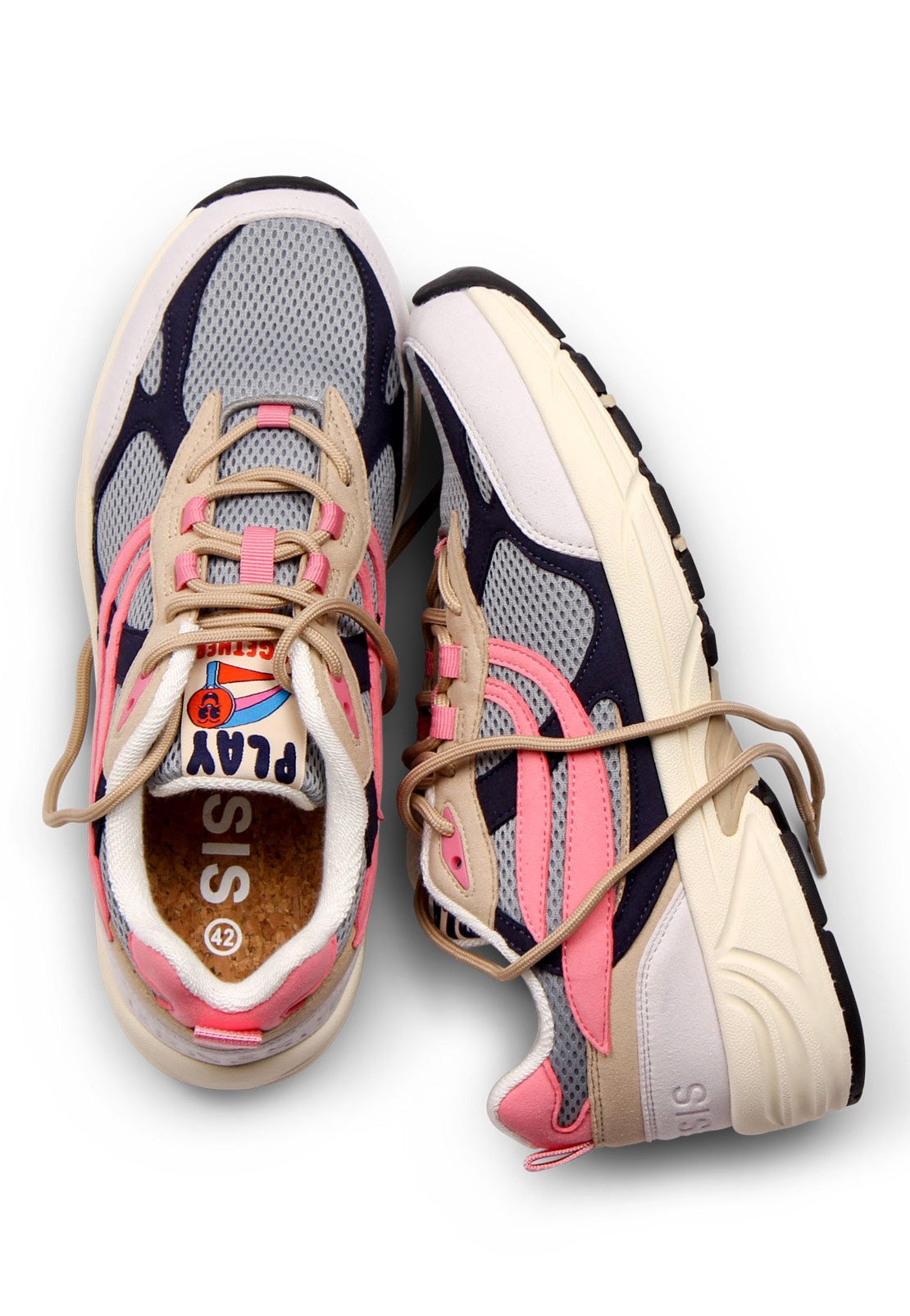 Genesis Footwear - G-Eco`99 Reco Grey/Navy/Pink  - Shoes | Neutral-Image