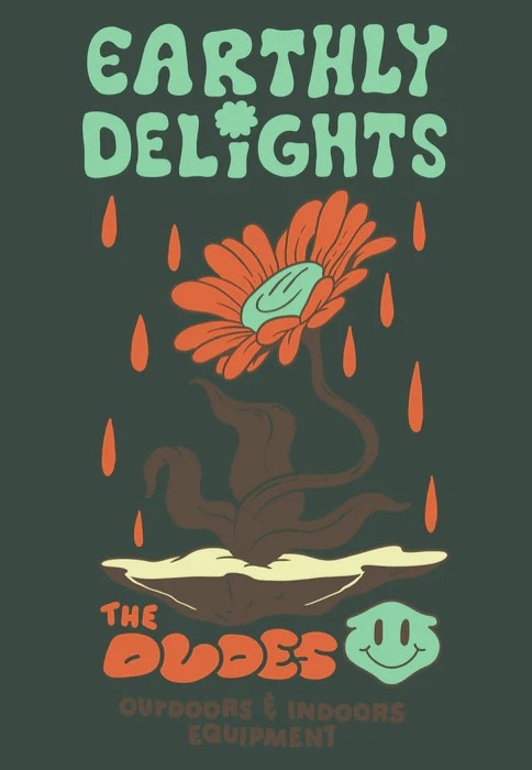 The Dudes - Earthly Delights Bottle Green - T-Shirt | Men-Image