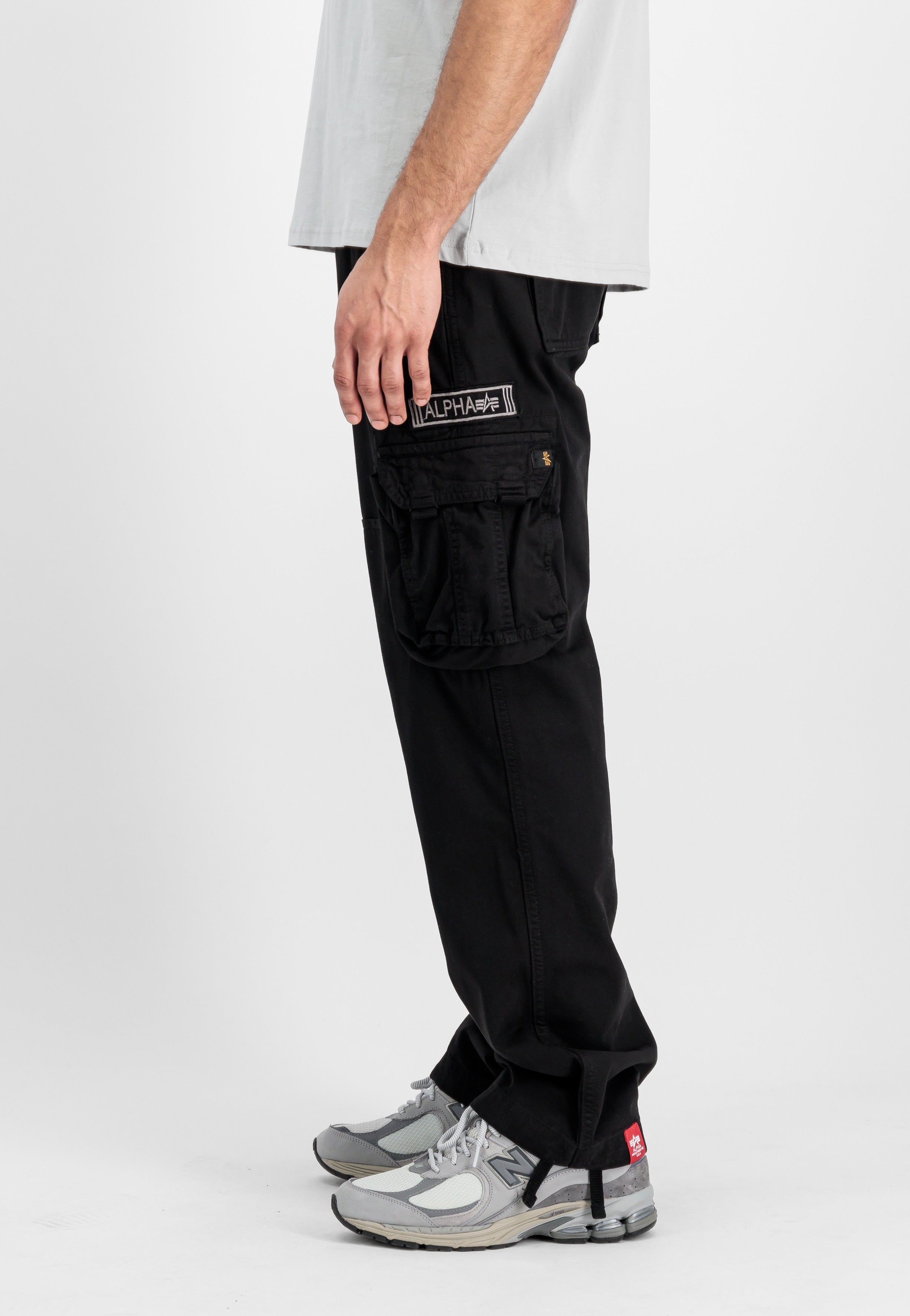 Alpha Industries - Jet Black - Pants | Men-Image