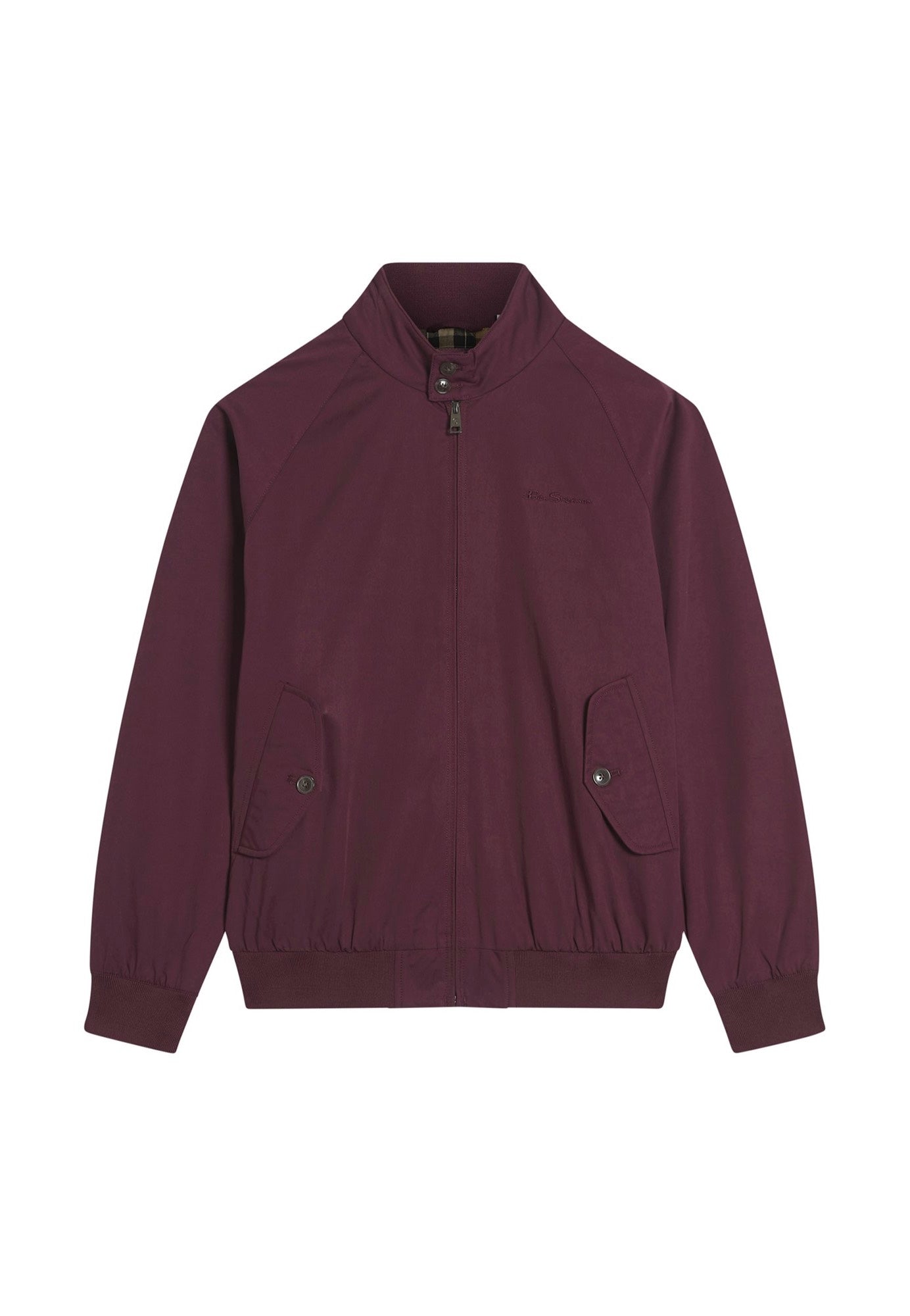 Ben Sherman - Signature Harrington Dark Wine - Jacket | Men-Image