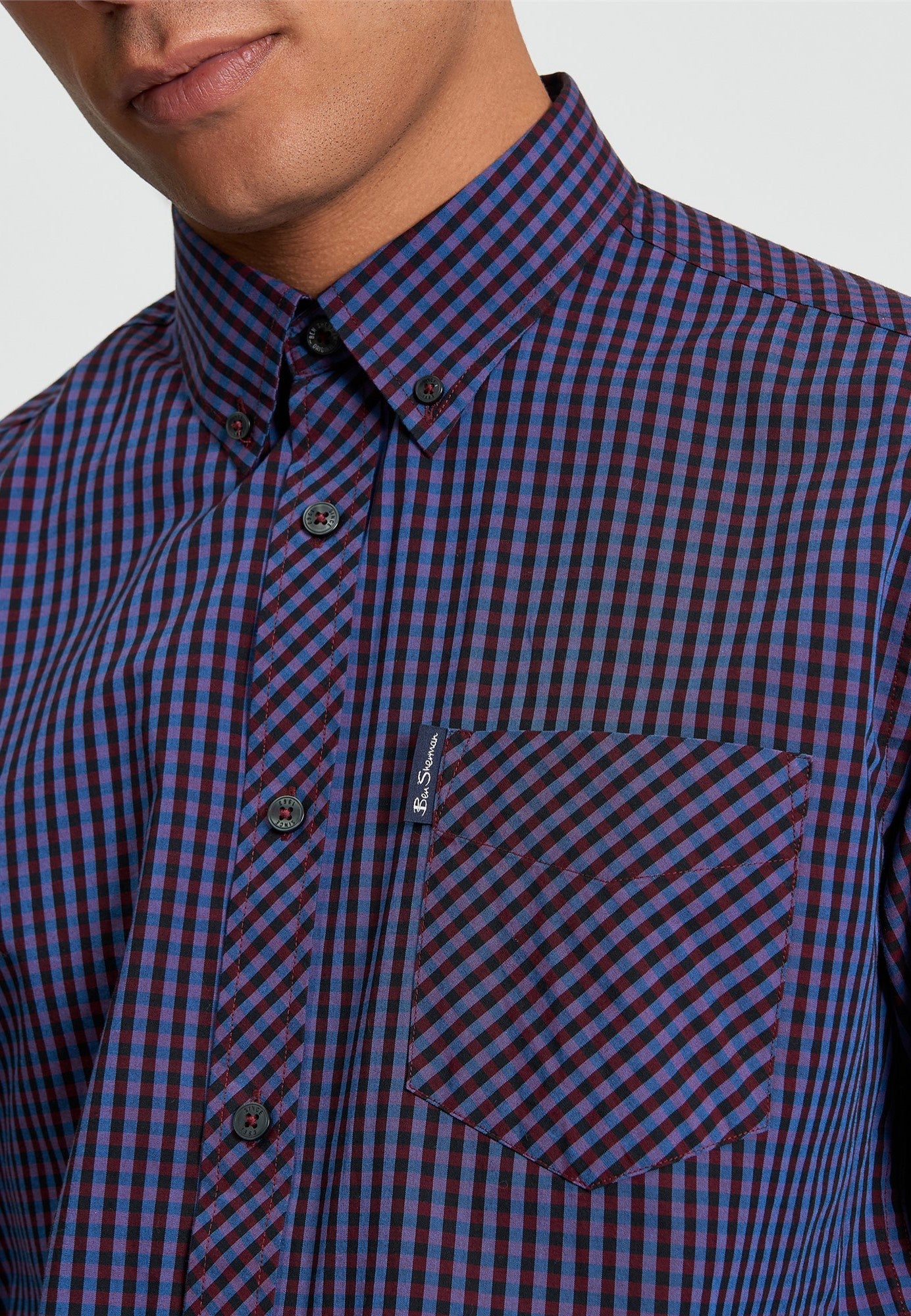 Ben Sherman - LS Signature Gingham Red - Shirt | Men-Image