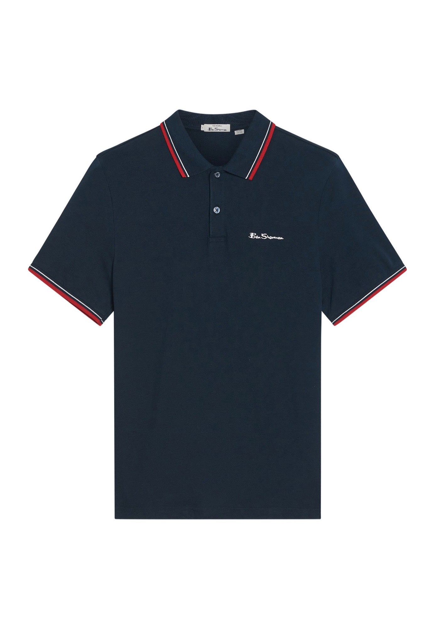 Ben Sherman - Signature Pique Dark Navy - Polo | Men-Image