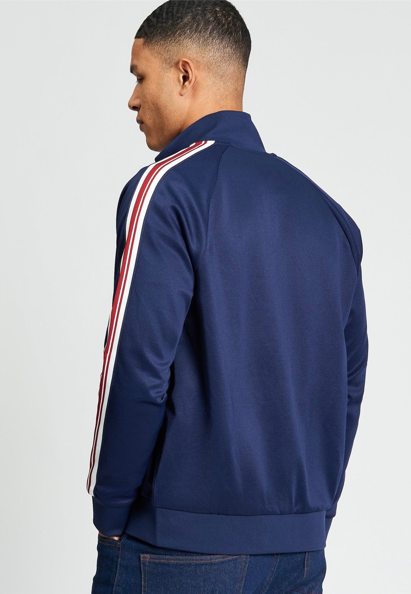Ben Sherman - House Taped Dark Navy - Track Jacket | Men-Image