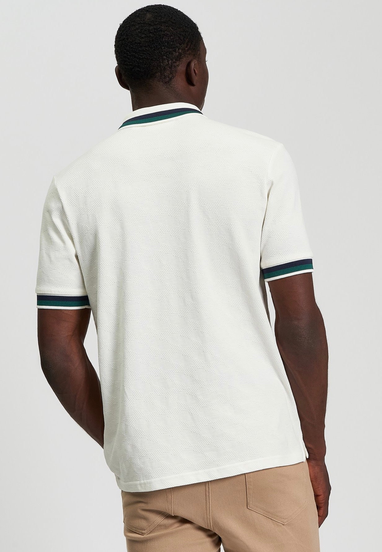 Ben Sherman - Fabric Interest Snow White - Polo | Men-Image