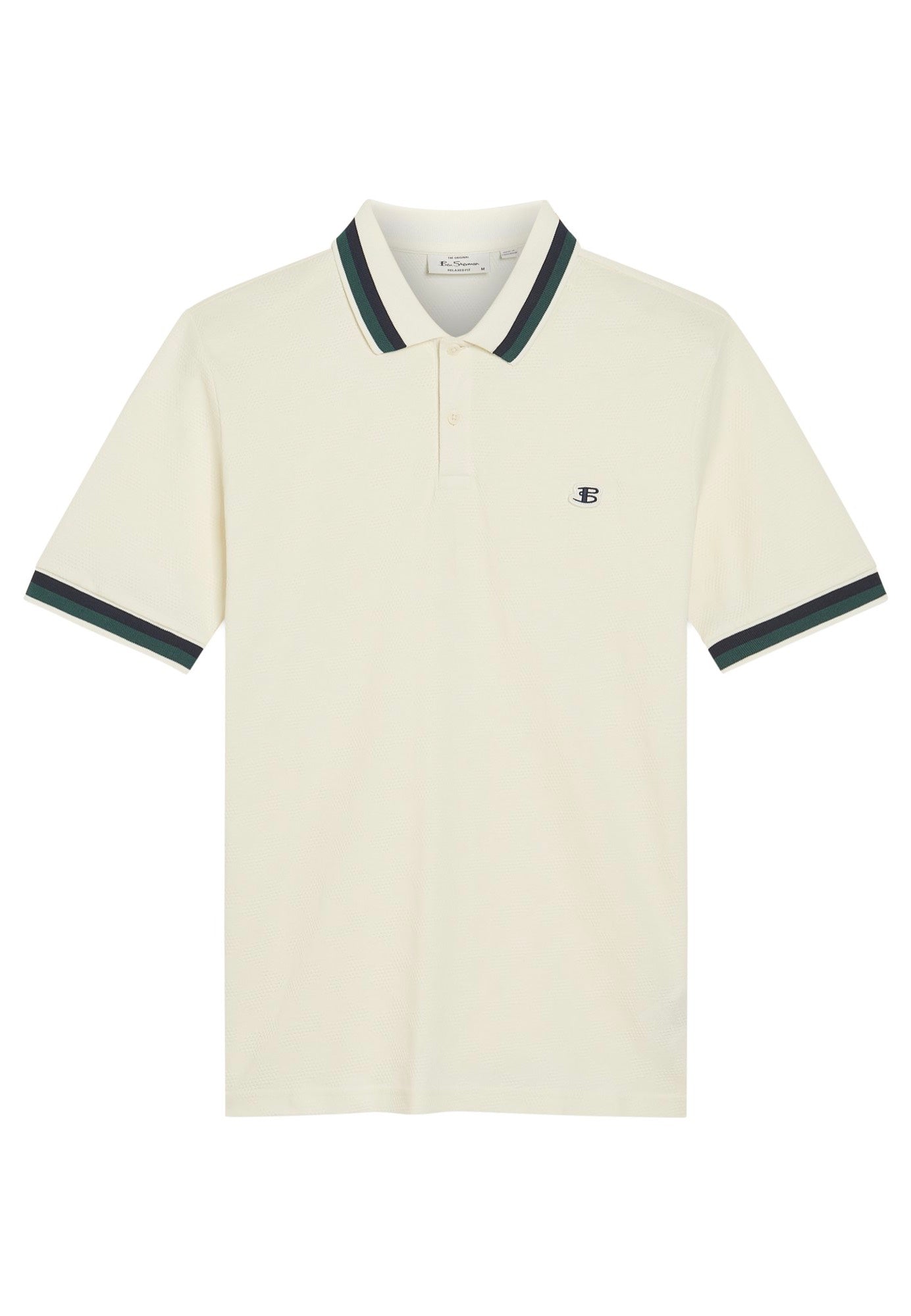 Ben Sherman - Fabric Interest Snow White - Polo | Men-Image