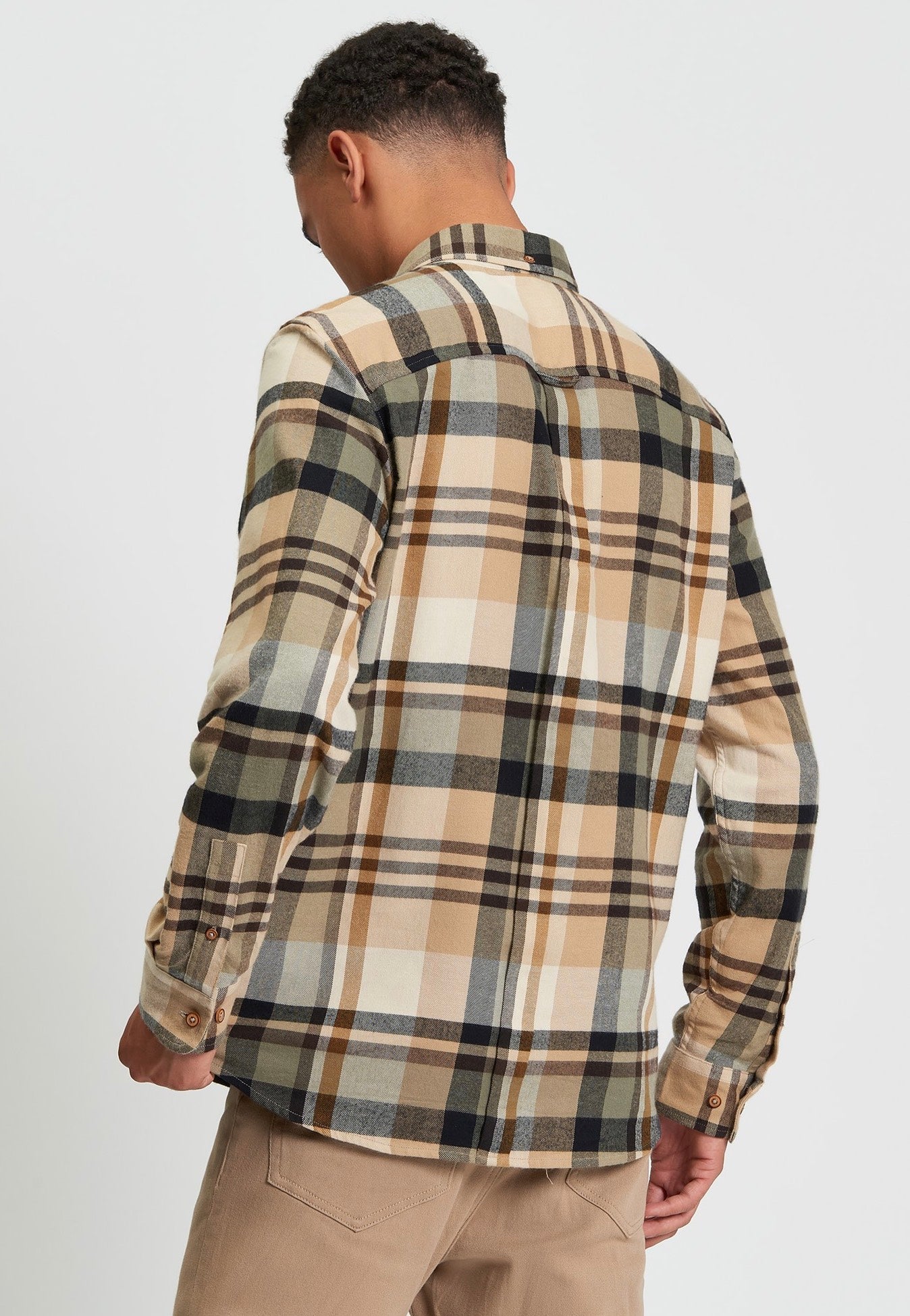 Ben Sherman - Brushed Check Sand - Shirt | Men-Image