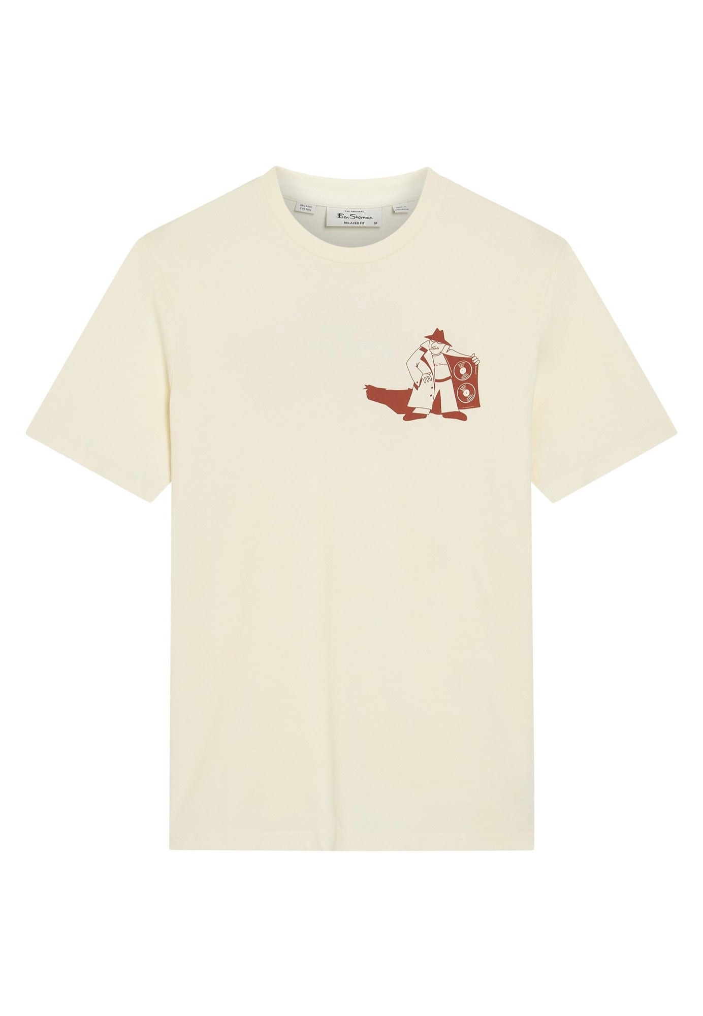 Ben Sherman - Secret Tune Society Ivory - T-Shirt | Men-Image