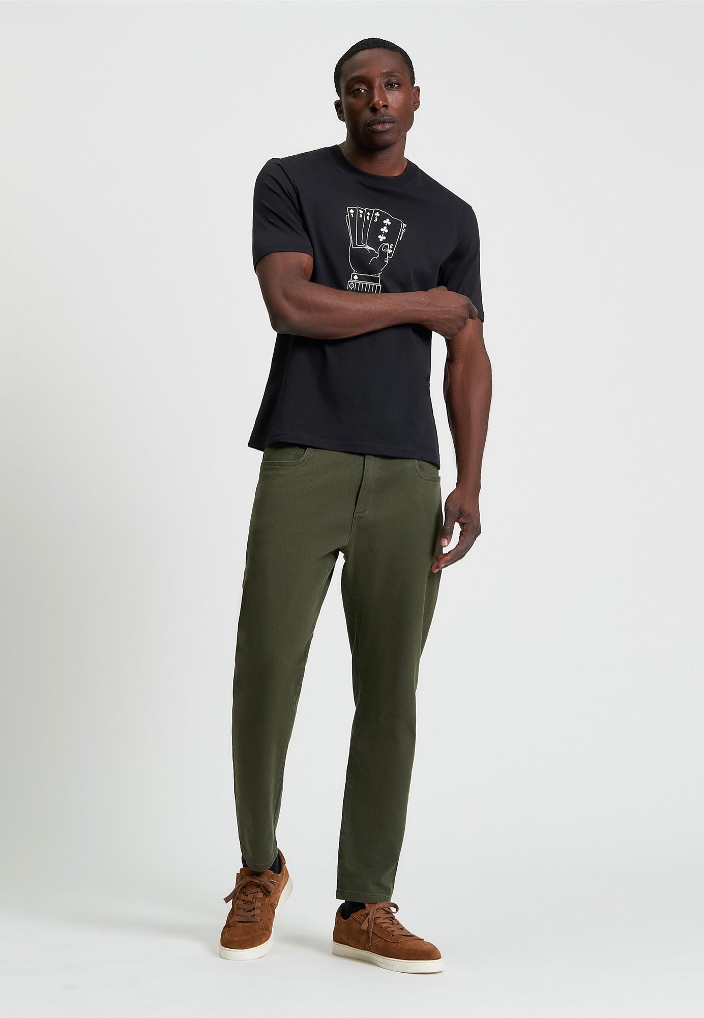 Ben Sherman - Hidden Ace Black - T-Shirt | Men-Image