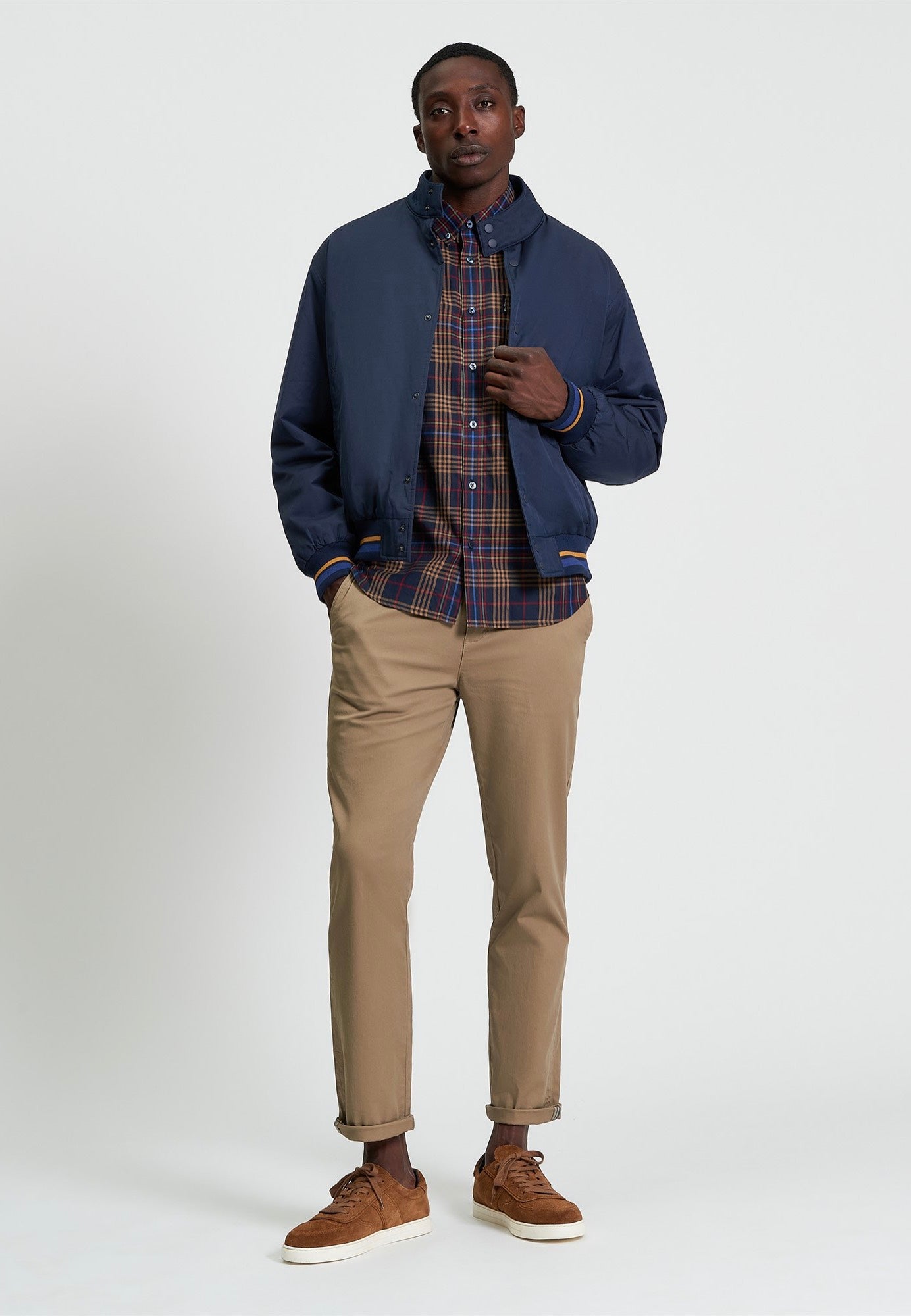 Ben Sherman - Sports Harrington Dark Navy - Jacket | Men-Image