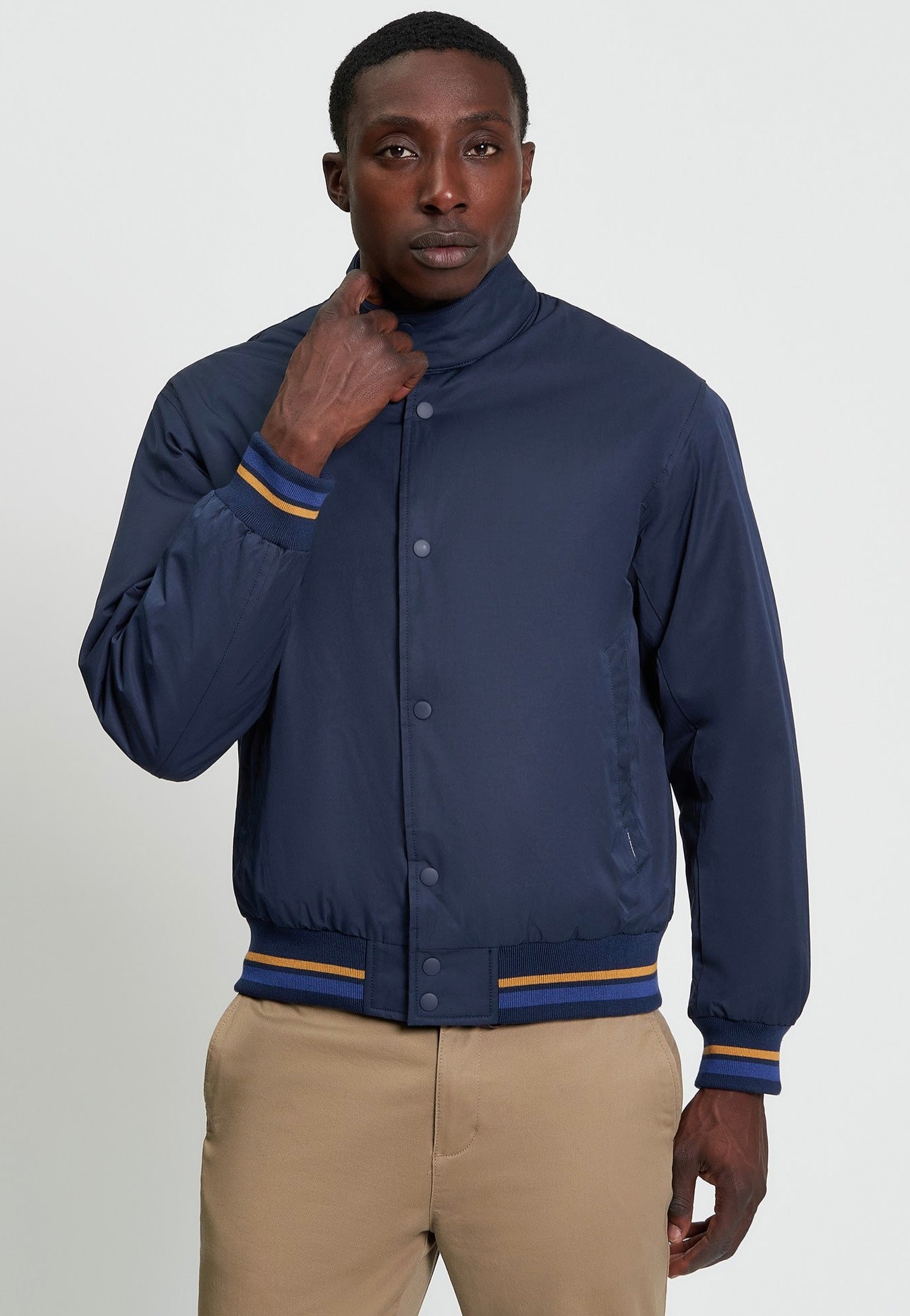 Ben Sherman - Sports Harrington Dark Navy - Jacket | Men-Image
