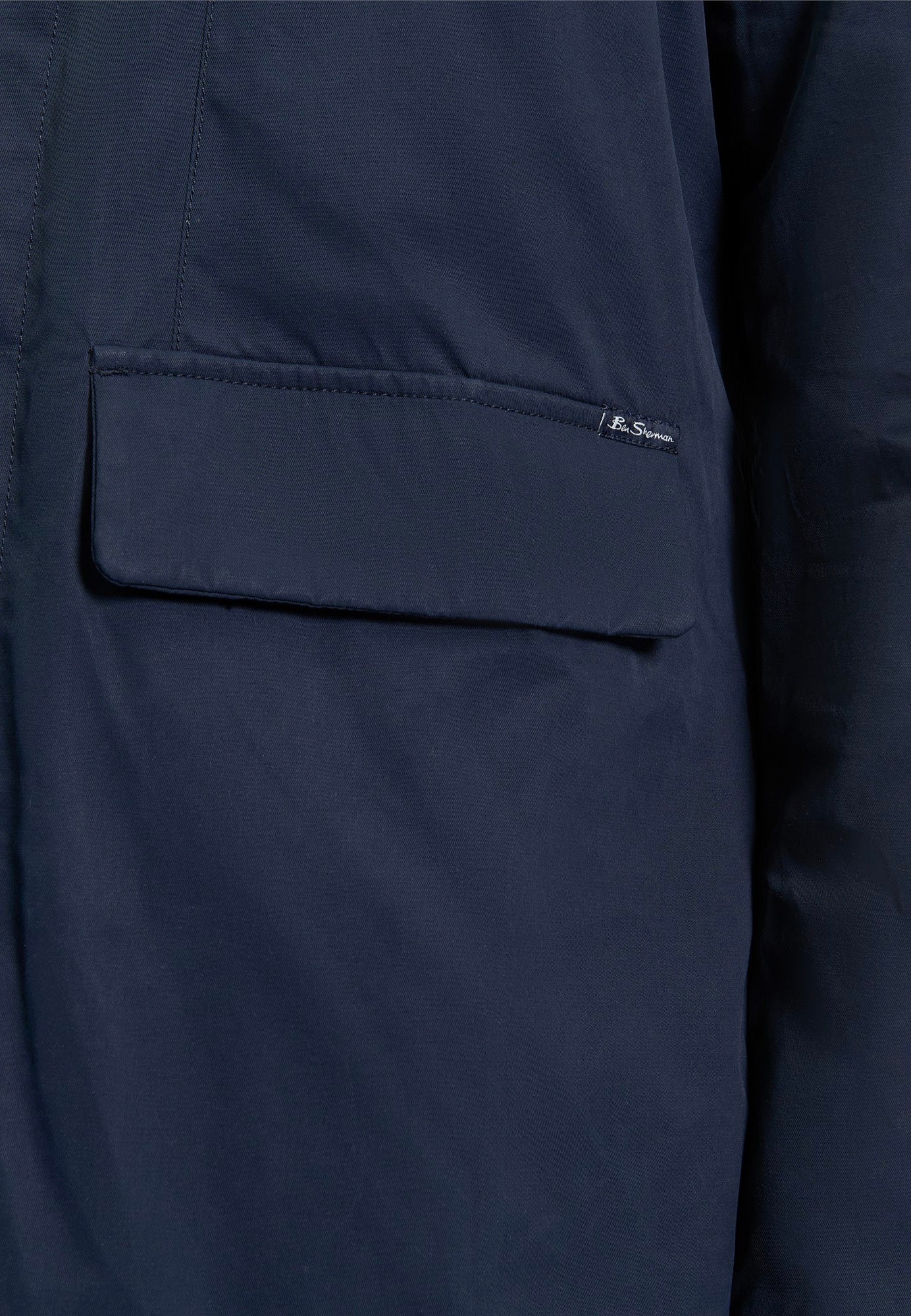 Ben Sherman - Waxed Car Dark Navy - Jacket | Men-Image