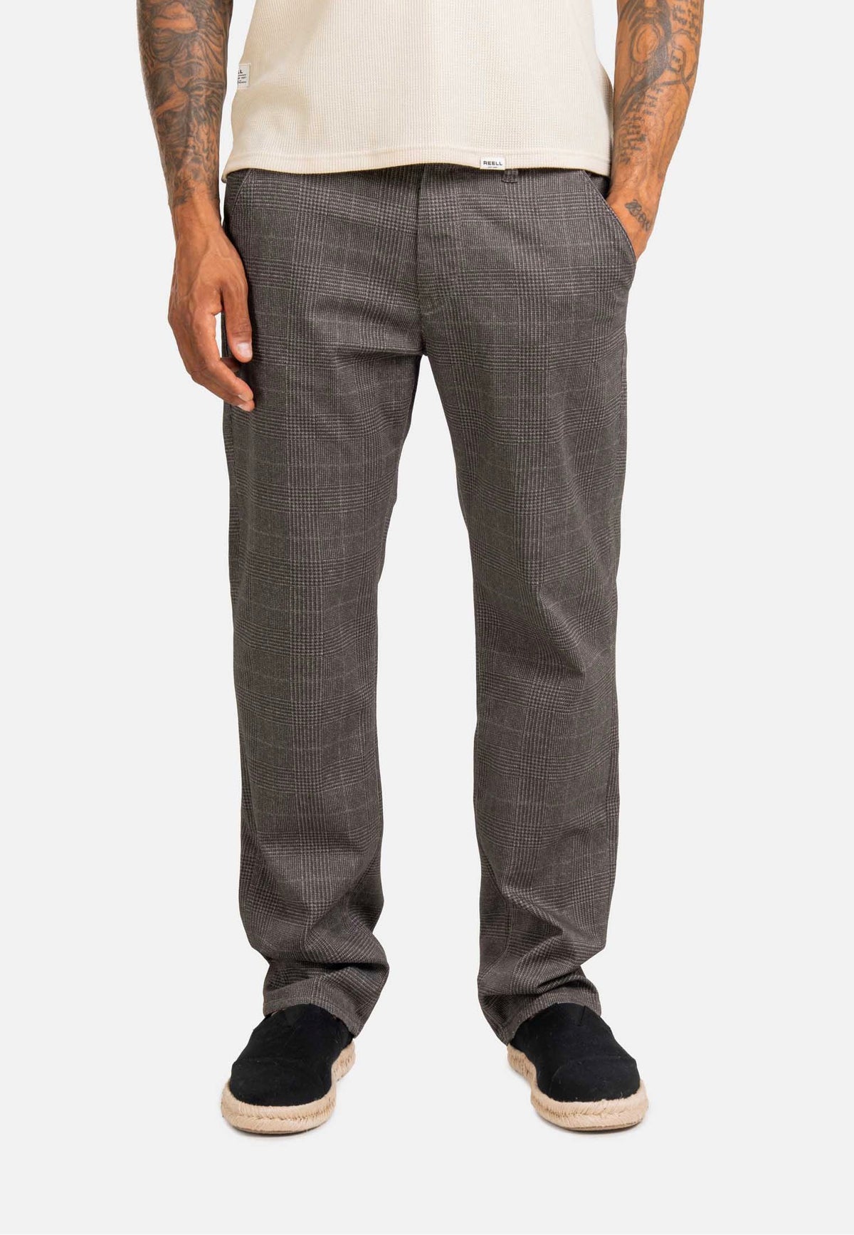 REELL Superior Flex Chino 2 Greyhound Check Hose | Men-Image