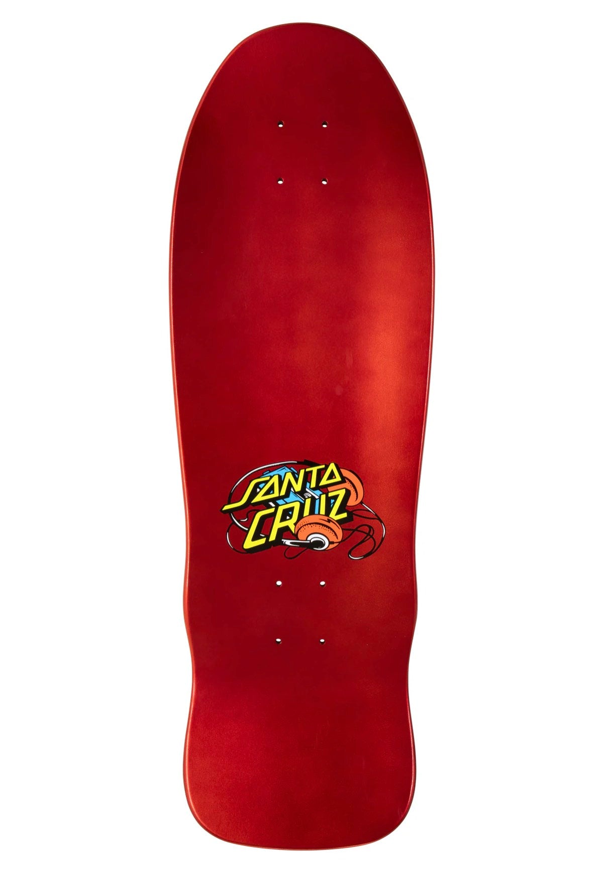 Santa Cruz x Stranger Things - Grabke Max Melting Clock 9.7 x 29.4 Inch - Skate Deck | Neutral-Image