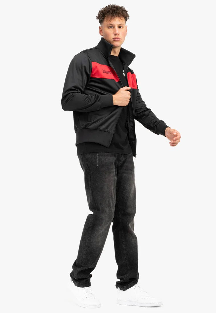 Lonsdale - Alnwick Black/Red - Jacket | Men-Image