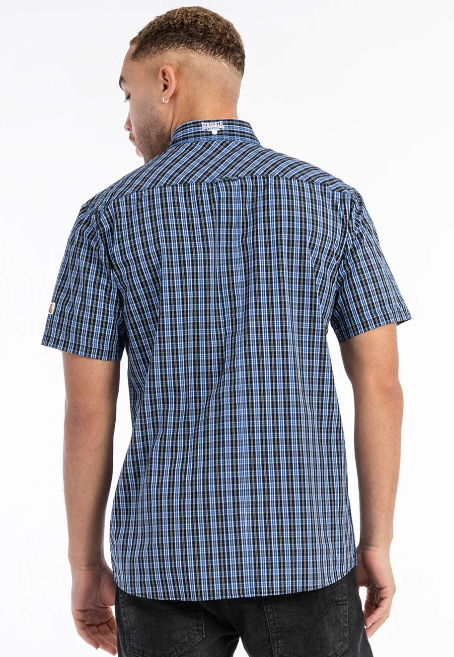 Lonsdale - Brixworth Blue/White/Black - Shirt | Men-Image