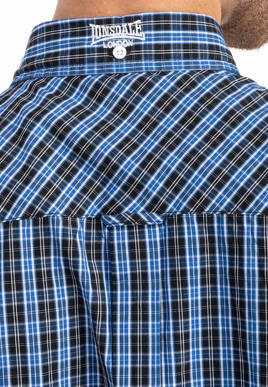 Lonsdale - Brixworth Blue/White/Black - Shirt | Men-Image