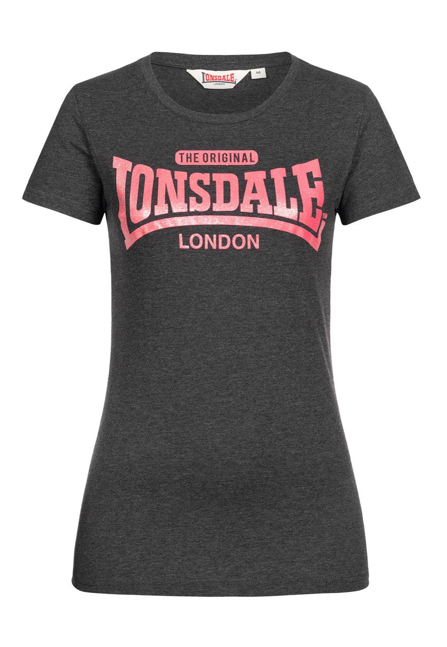 Lonsdale - Tulse Marl Black - T-Shirt | Women-Image