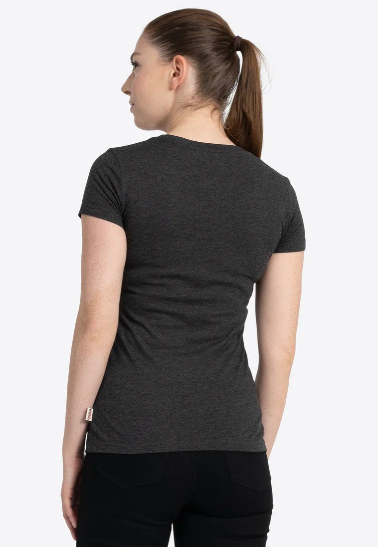 Lonsdale - Tulse Marl Black - T-Shirt | Women-Image