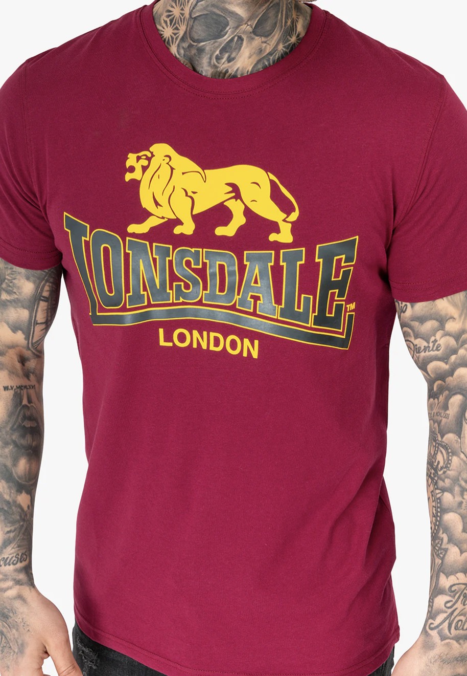 Lonsdale - Taverham Oxblood - T-Shirt | Men-Image