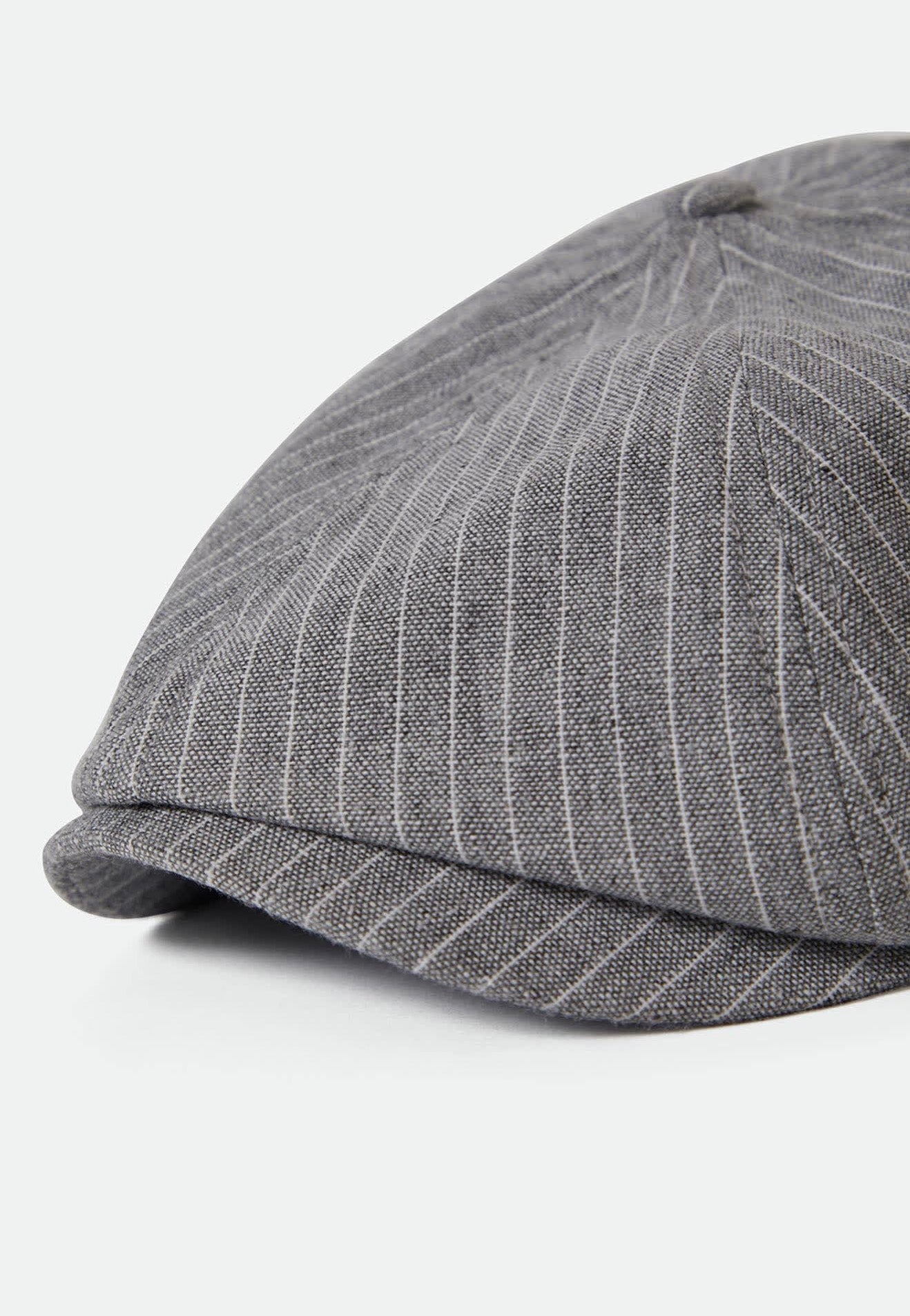 Brixton - Brood Snap Light Grey/White Stripe Chambr - Hat | Neutral-Image