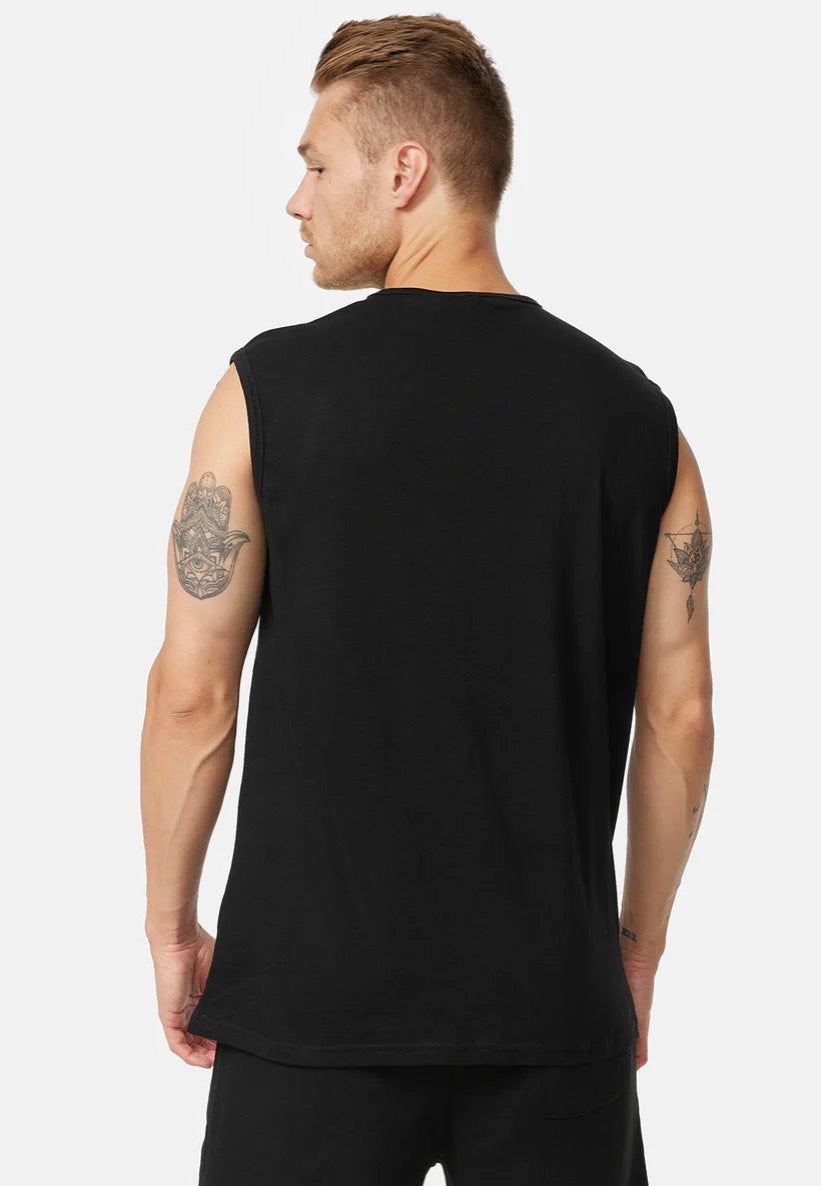 Lonsdale - Clopton Black/White - Sleeveless | Men-Image
