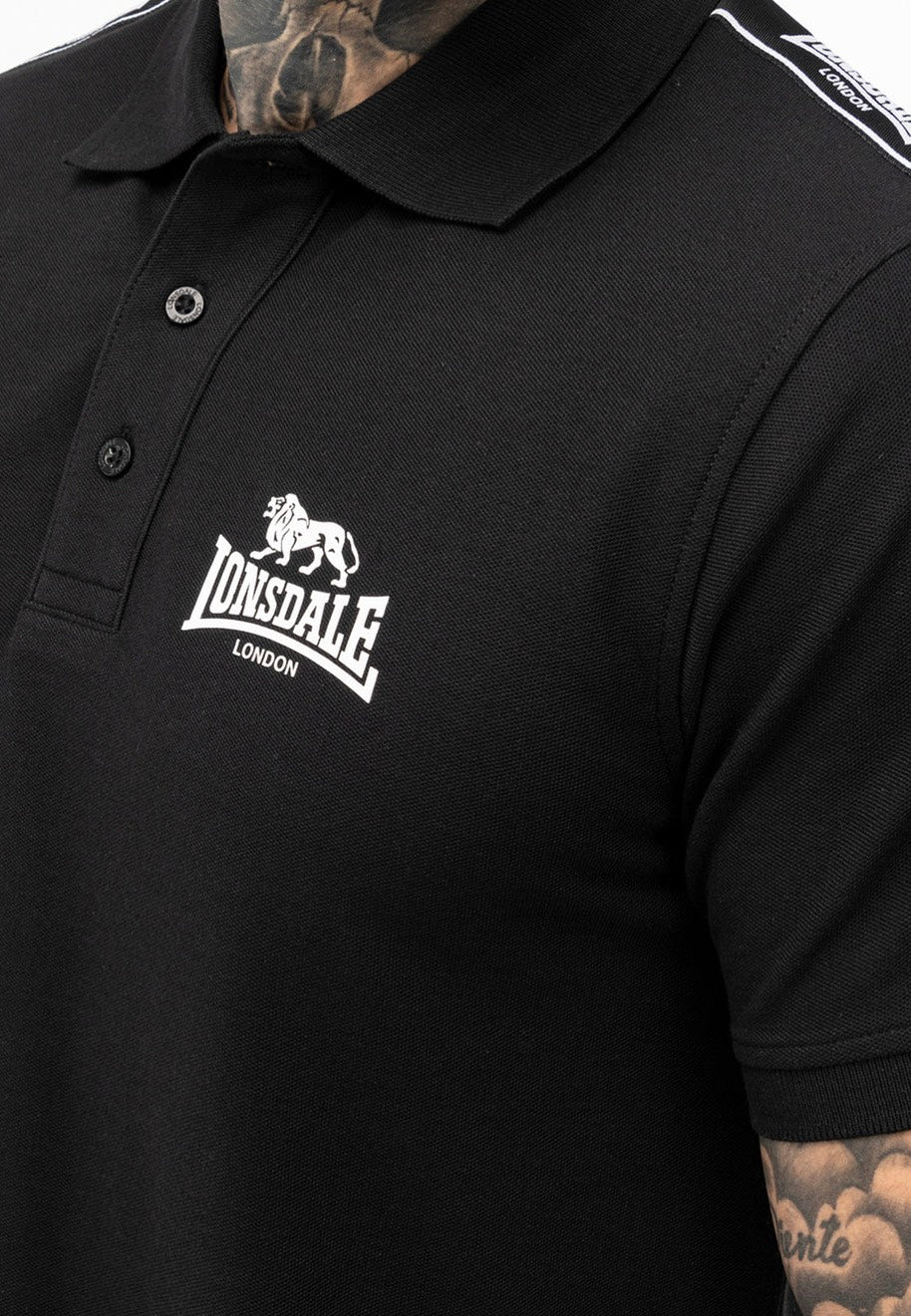 Lonsdale - Setter Black/White - Polo | Men-Image