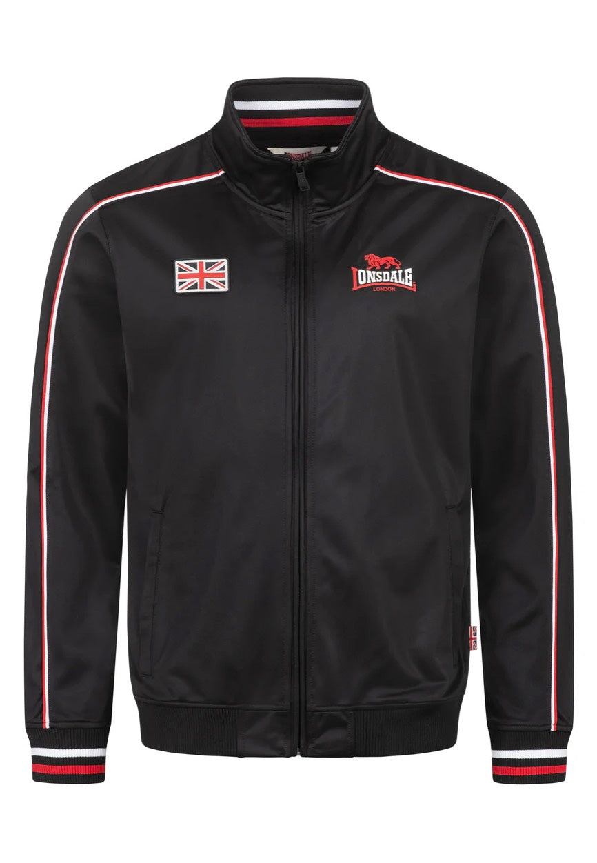 Lonsdale - Skellberry Black/Red/White - Track Jacket | Men-Image