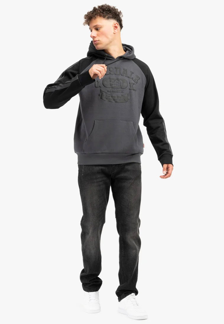 Lonsdale - Linnfoots Anthracite/Black - Hoodie | Men-Image