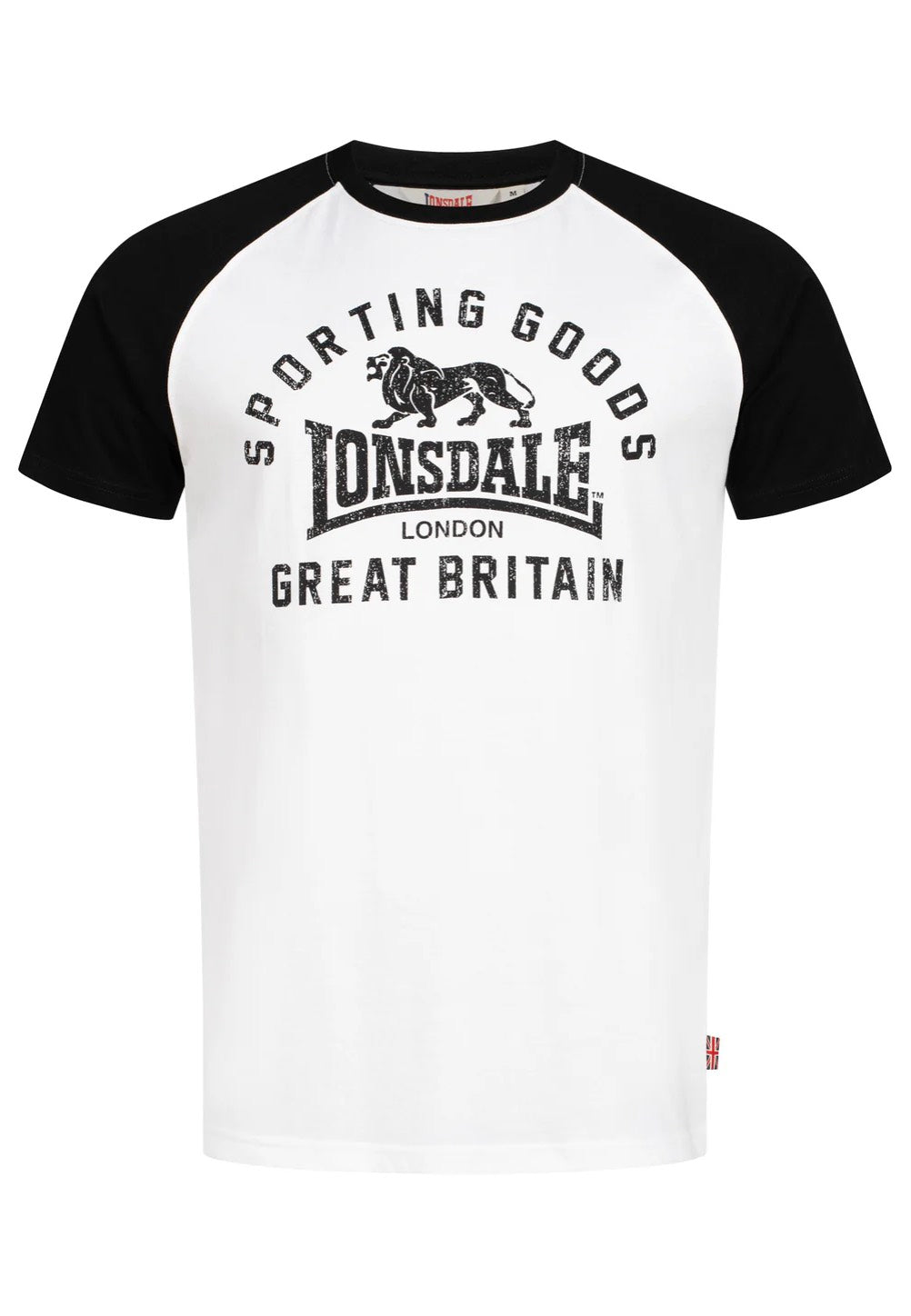 Lonsdale - Trenance White/Black - T-Shirt | Men-Image