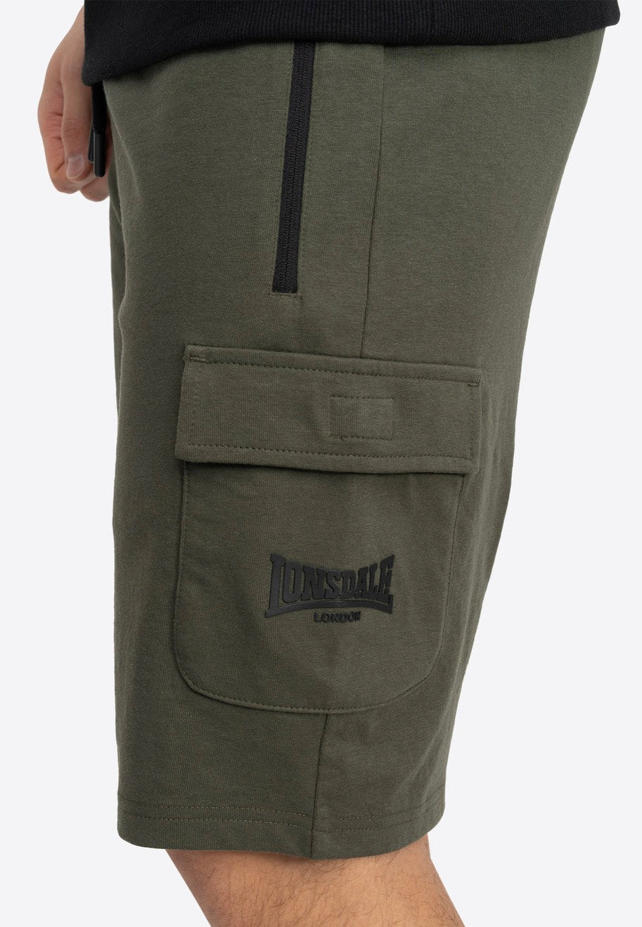 Lonsdale - Totton Olive/Black - Shorts | Men-Image