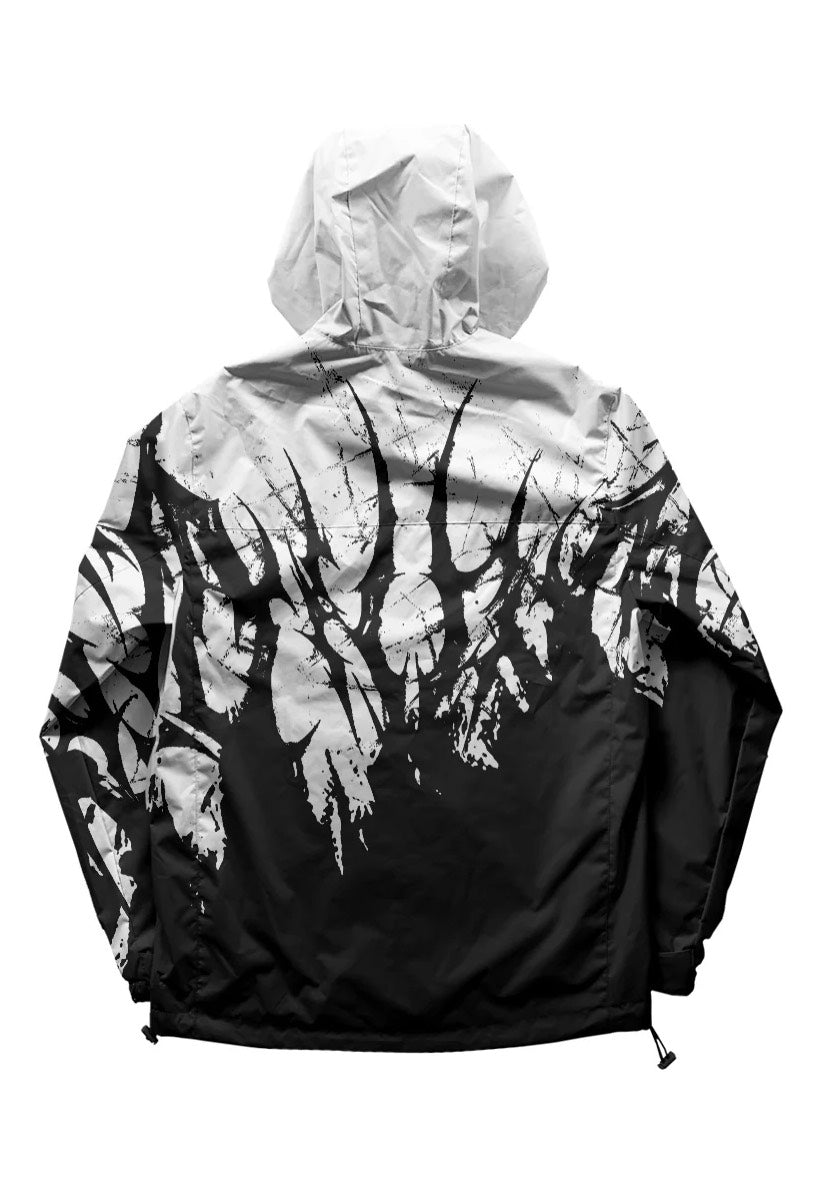 Stay Cold Apparel Chrome Scars (3M Reflective) Black/White Corta-Vento | Neutral-Image