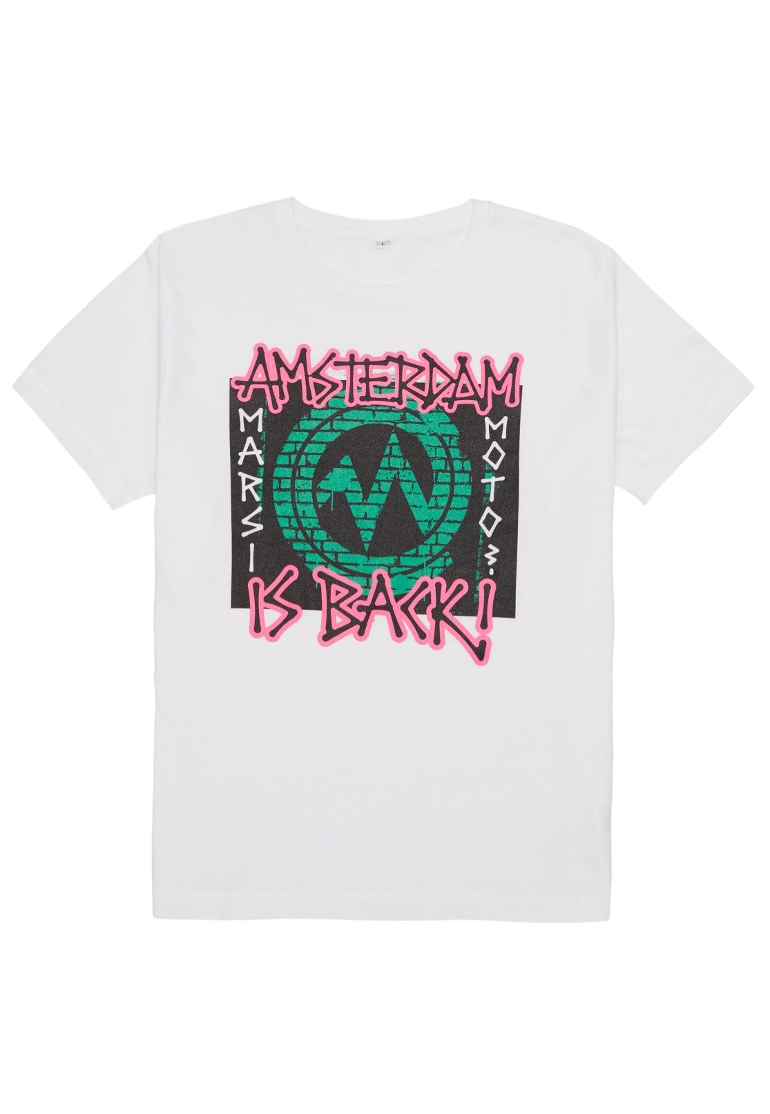 Marsimoto - Amsterdam Is Back White - T-Shirt | Women-Image