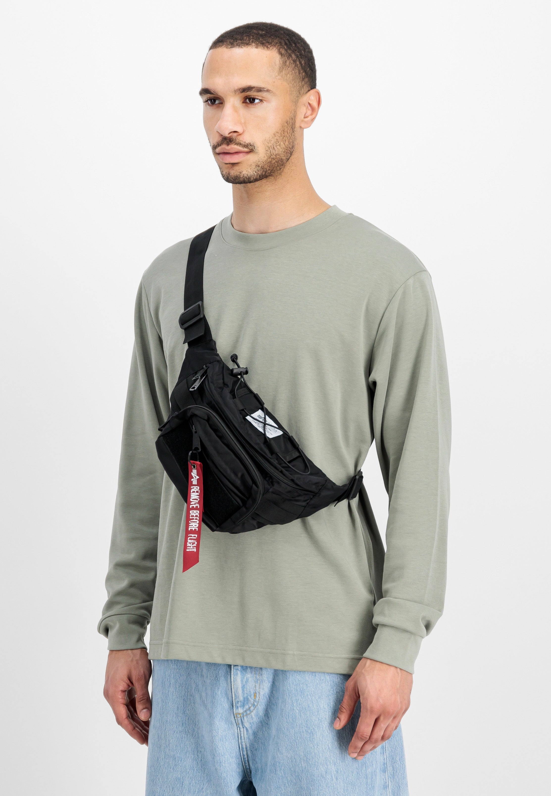Alpha Industries - Tactical Black - Hip Bag | Neutral-Image