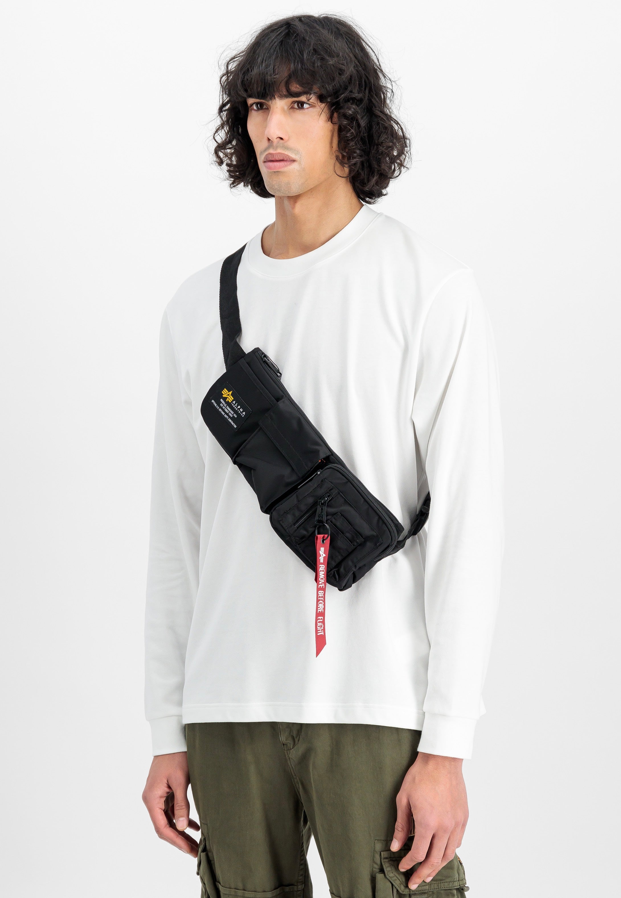 Alpha Industries - Crew Utility Black - Bag | Neutral-Image