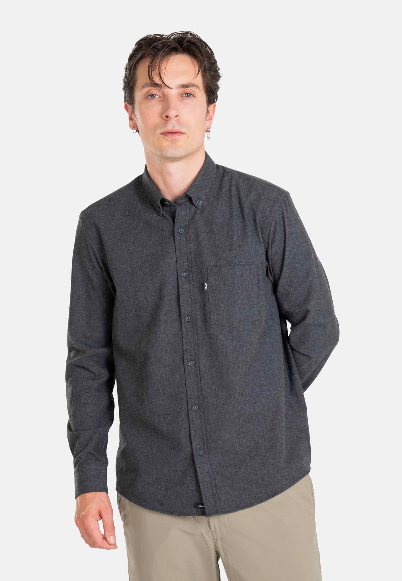 REELL Nordic Black Košile | Men-Image