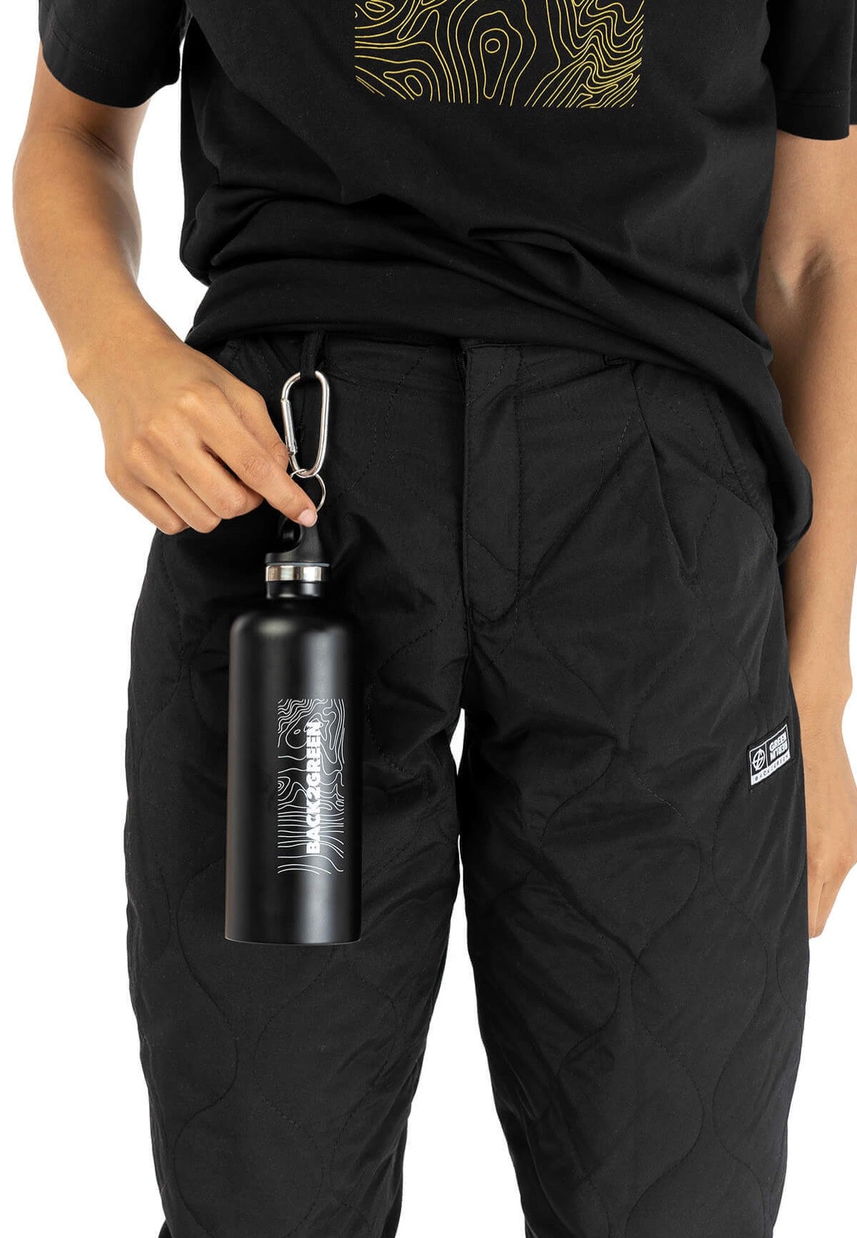 Green Berlin - Fuck Plastic Schwarz - Bottle | Neutral-Image