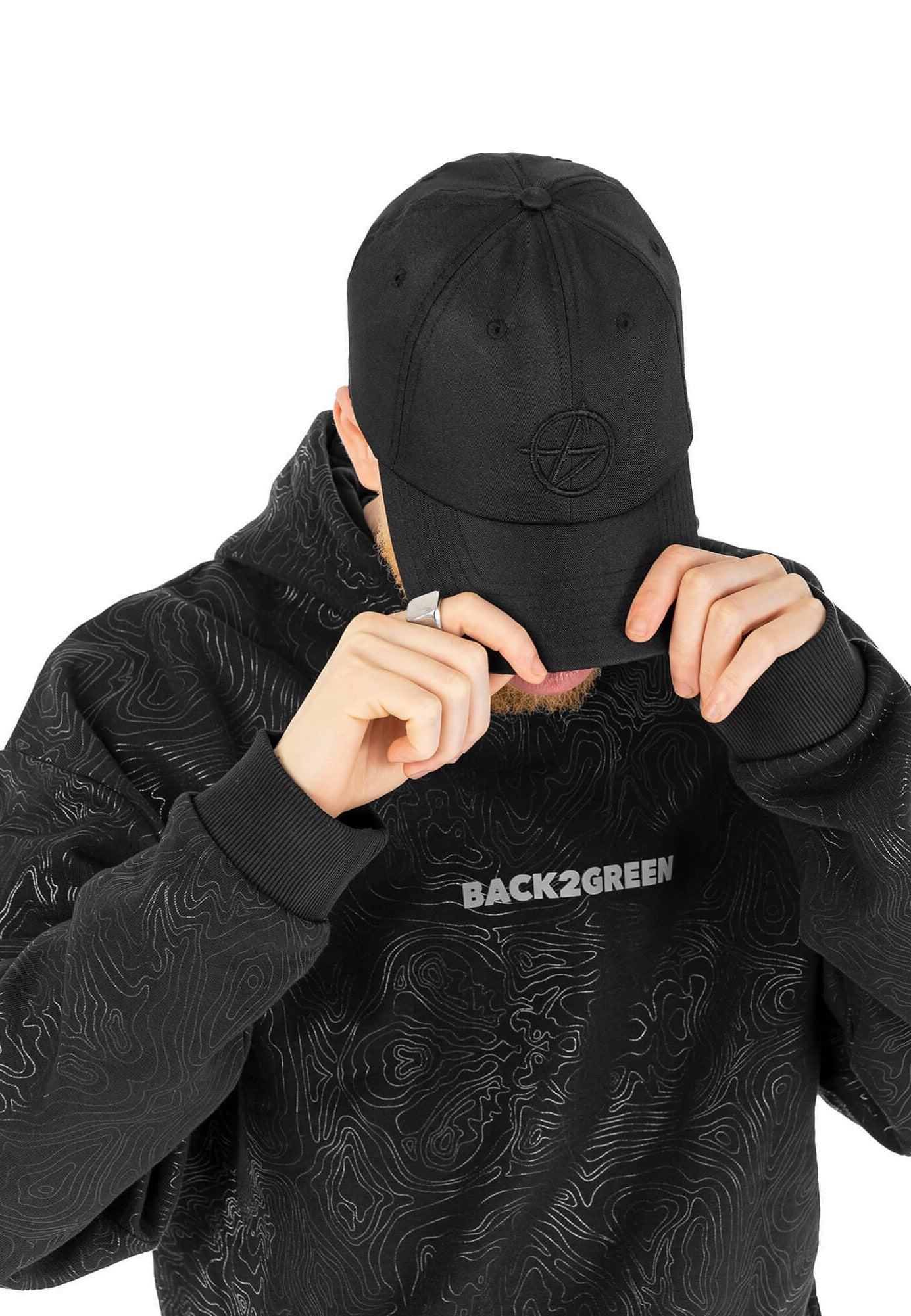 Green Berlin - Back2Black Black - Cap | Neutral-Image