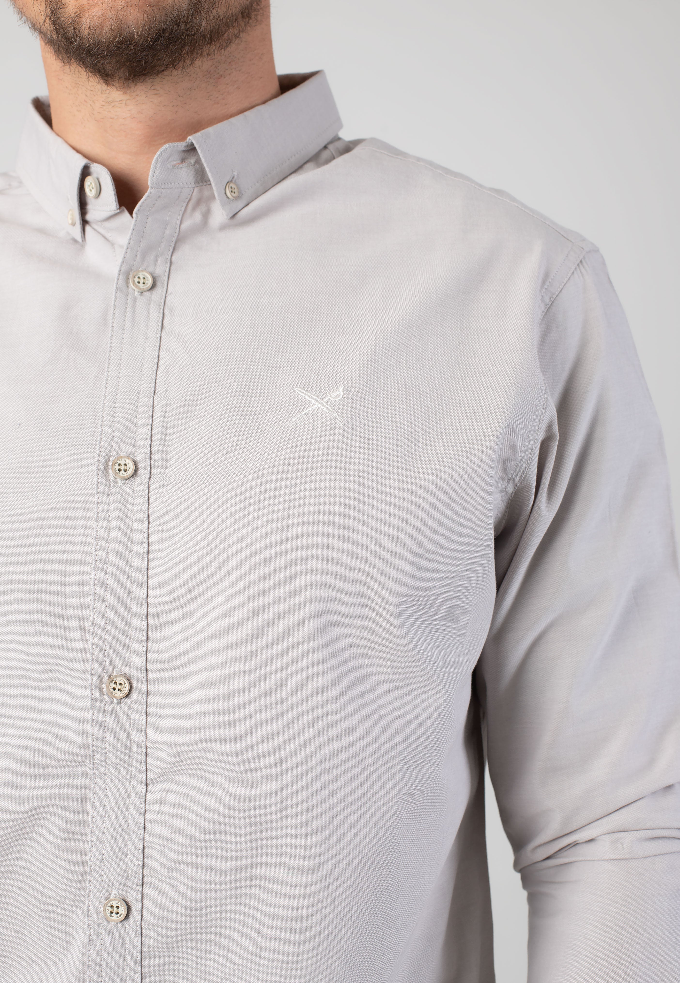 Iriedaily - Samuel LS Cloud Grey - Shirt | Men-Image