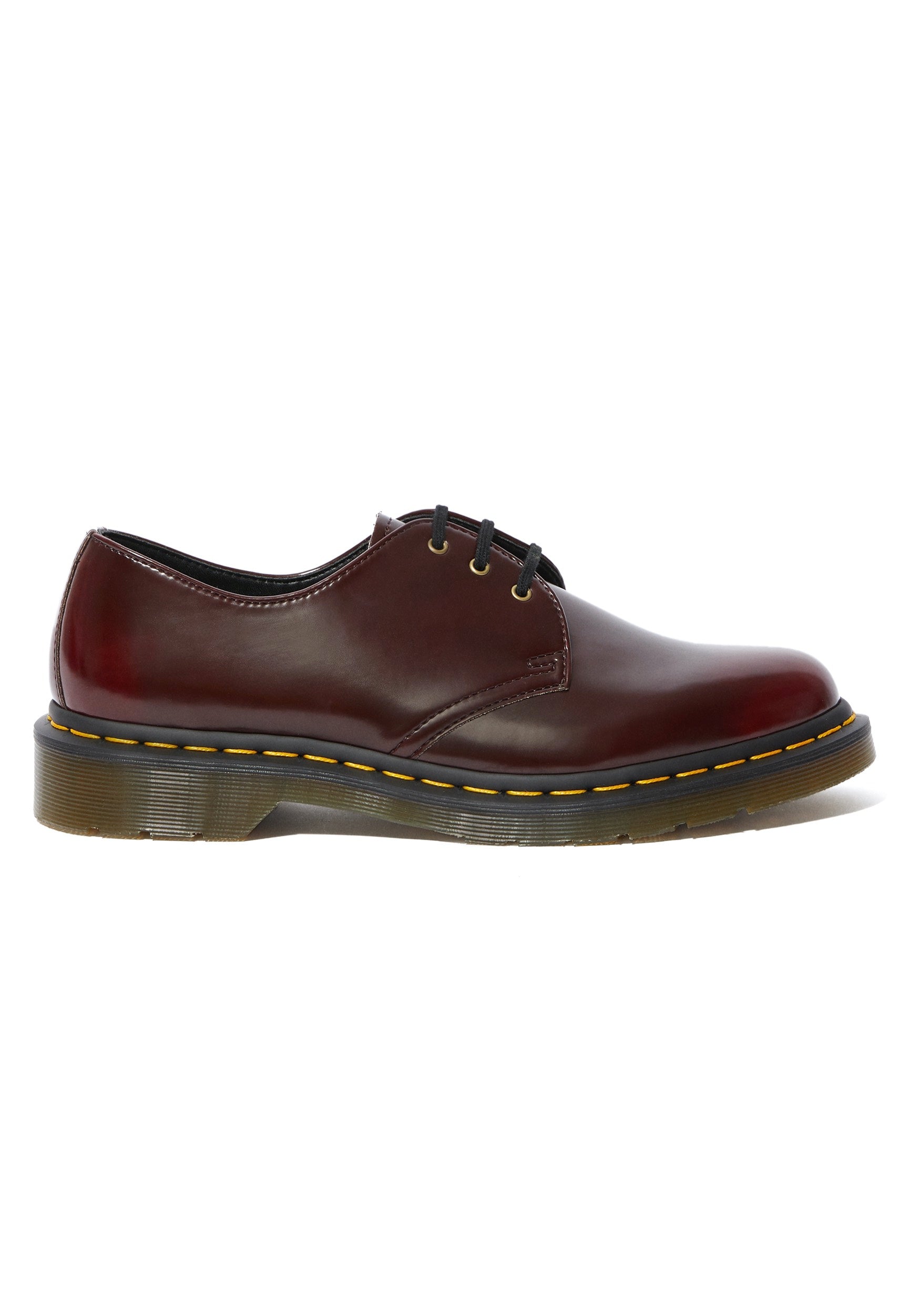 Dr. Martens - Vegan 1461 Cherry Red Oxford Rub Off - Shoes | Neutral-Image