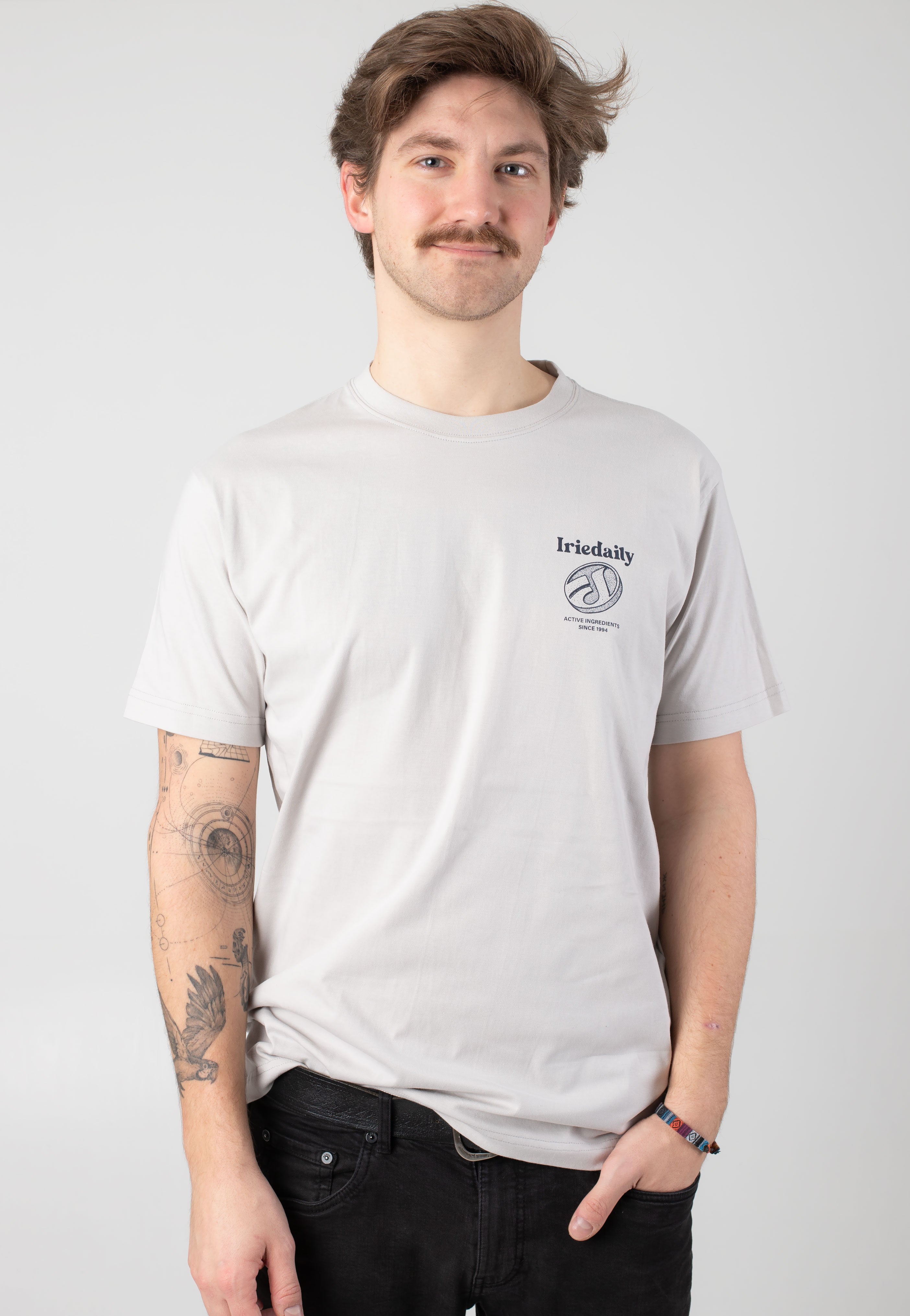 Iriedaily - Hangover Club Cloud Grey - T-Shirt | Men-Image