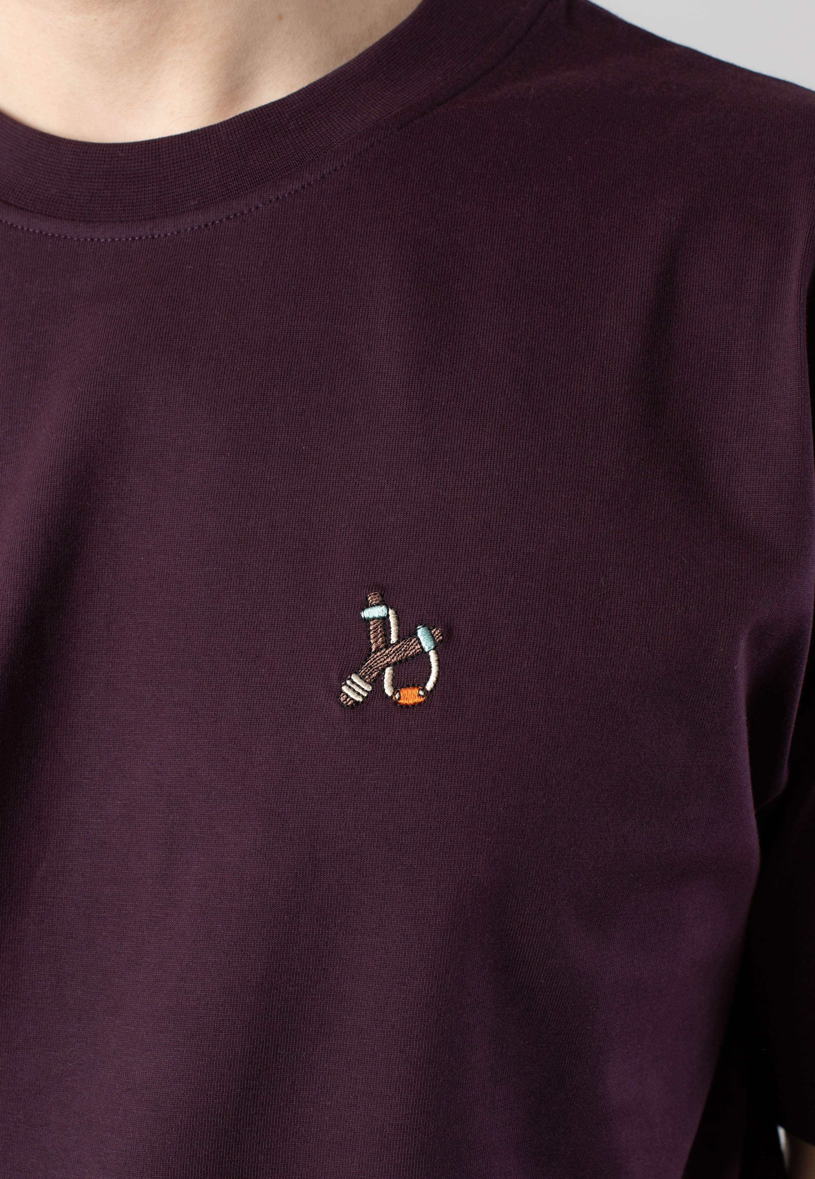 Iriedaily - Zwille Aubergine - T-Shirt | Men-Image