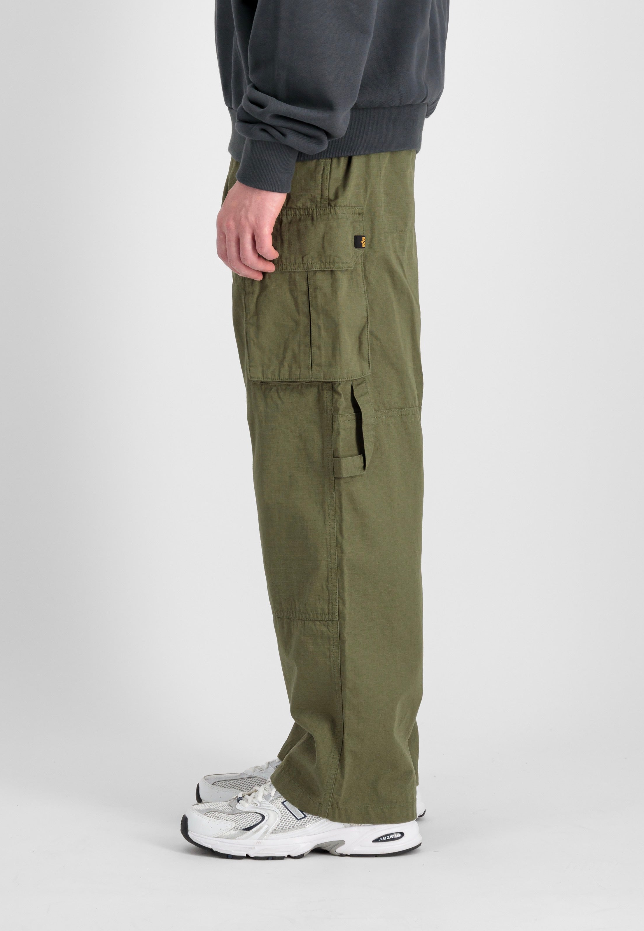 Alpha Industries - Ripstop Patchwork Dark Olive - Pants | Men-Image