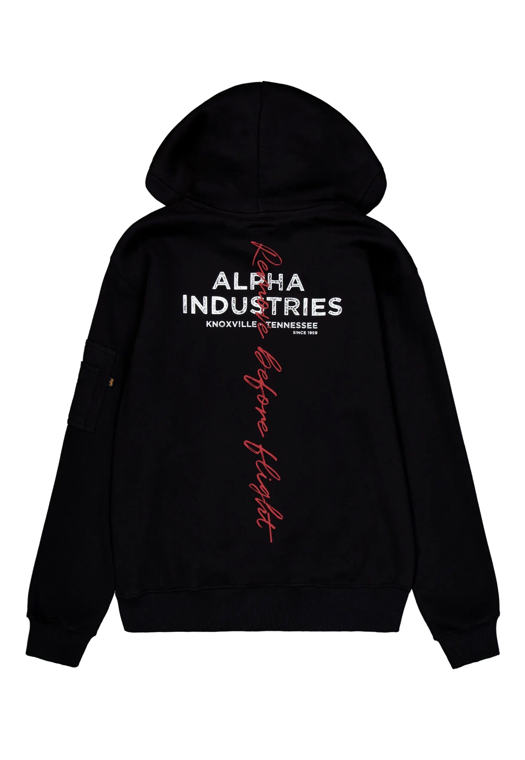 Alpha Industries - Signature BP Black - Hoodie | Men-Image