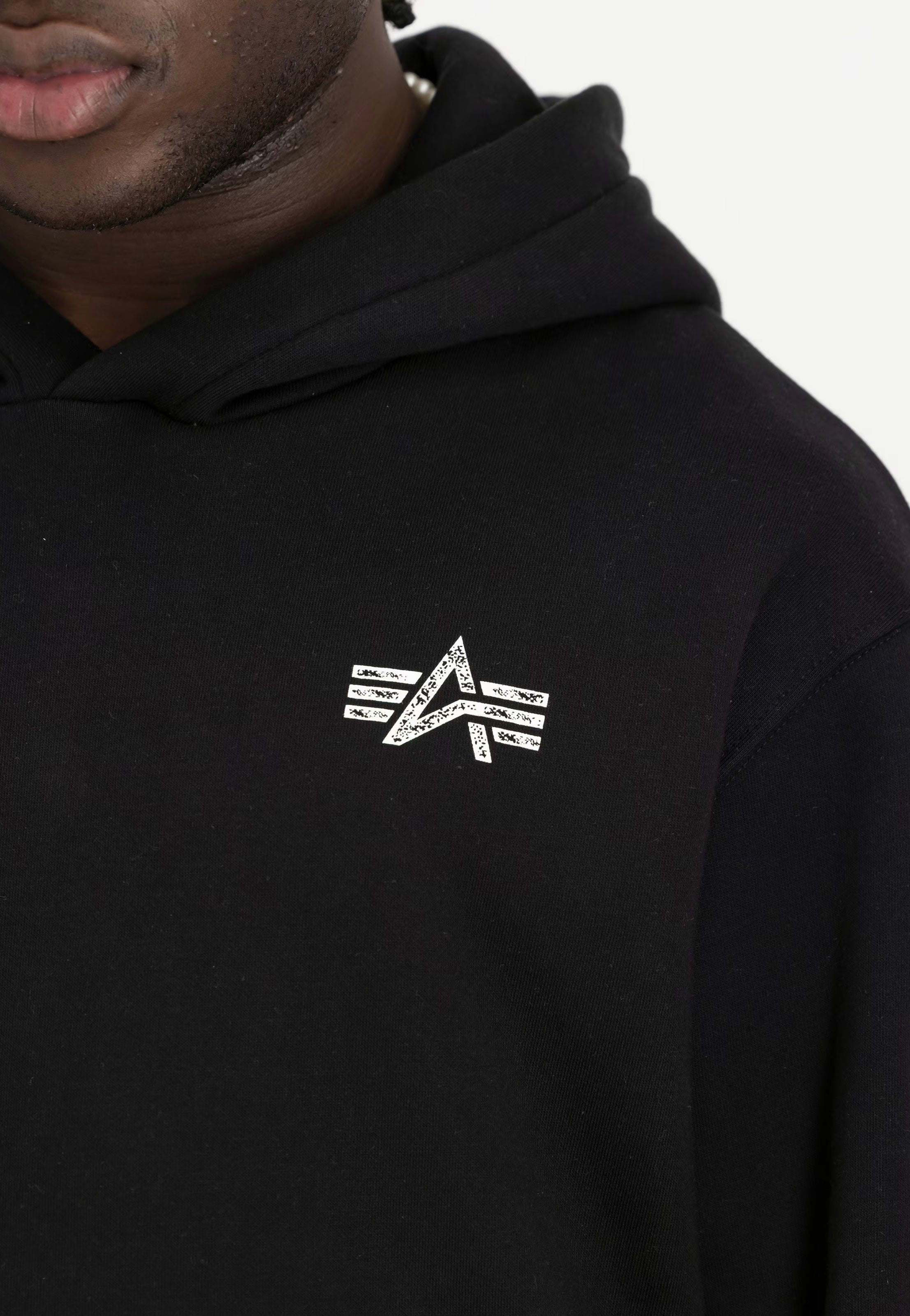 Alpha Industries - Signature BP Black - Hoodie | Men-Image