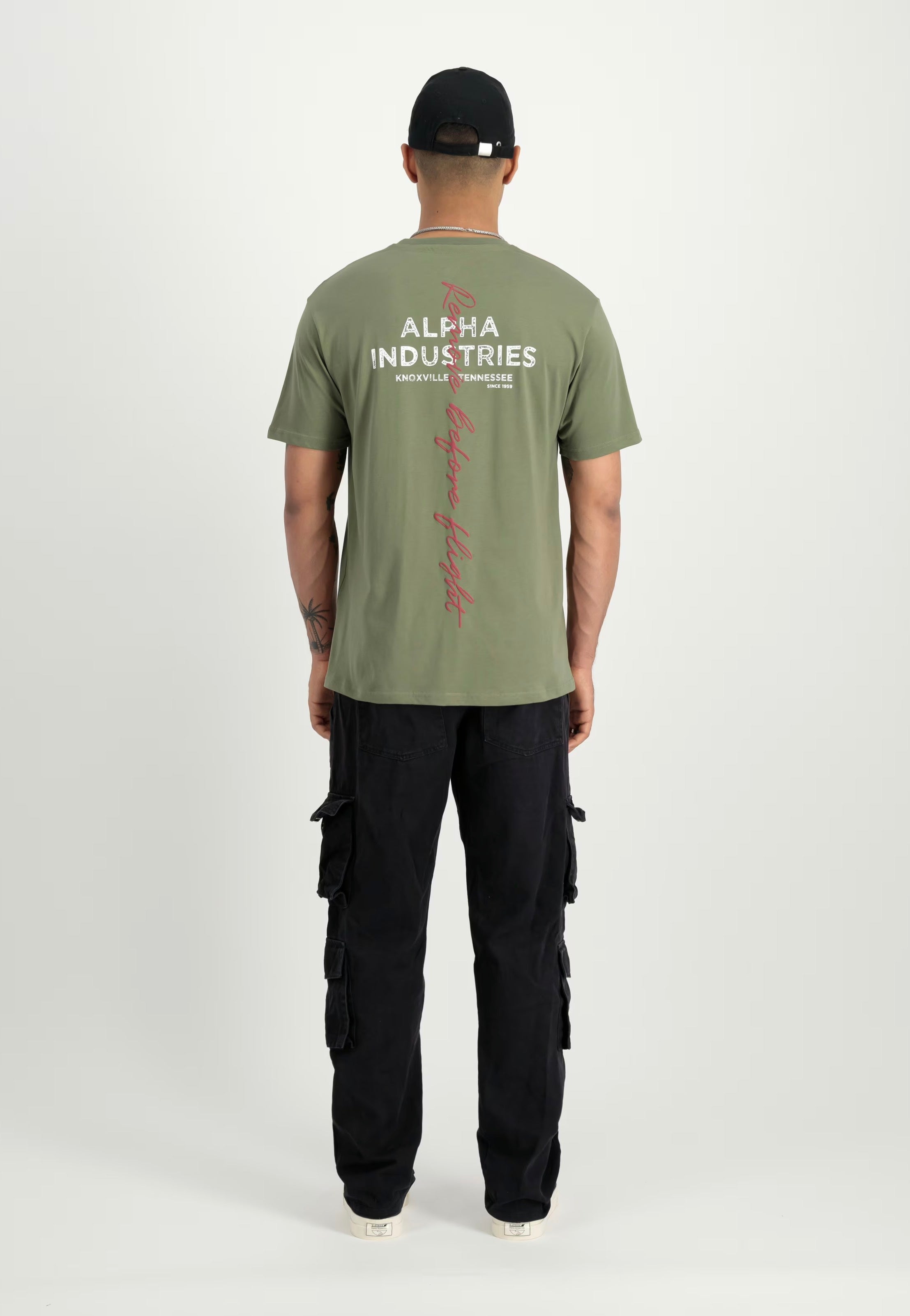 Alpha Industries - Signature BP Kaki - T-Shirt | Men-Image