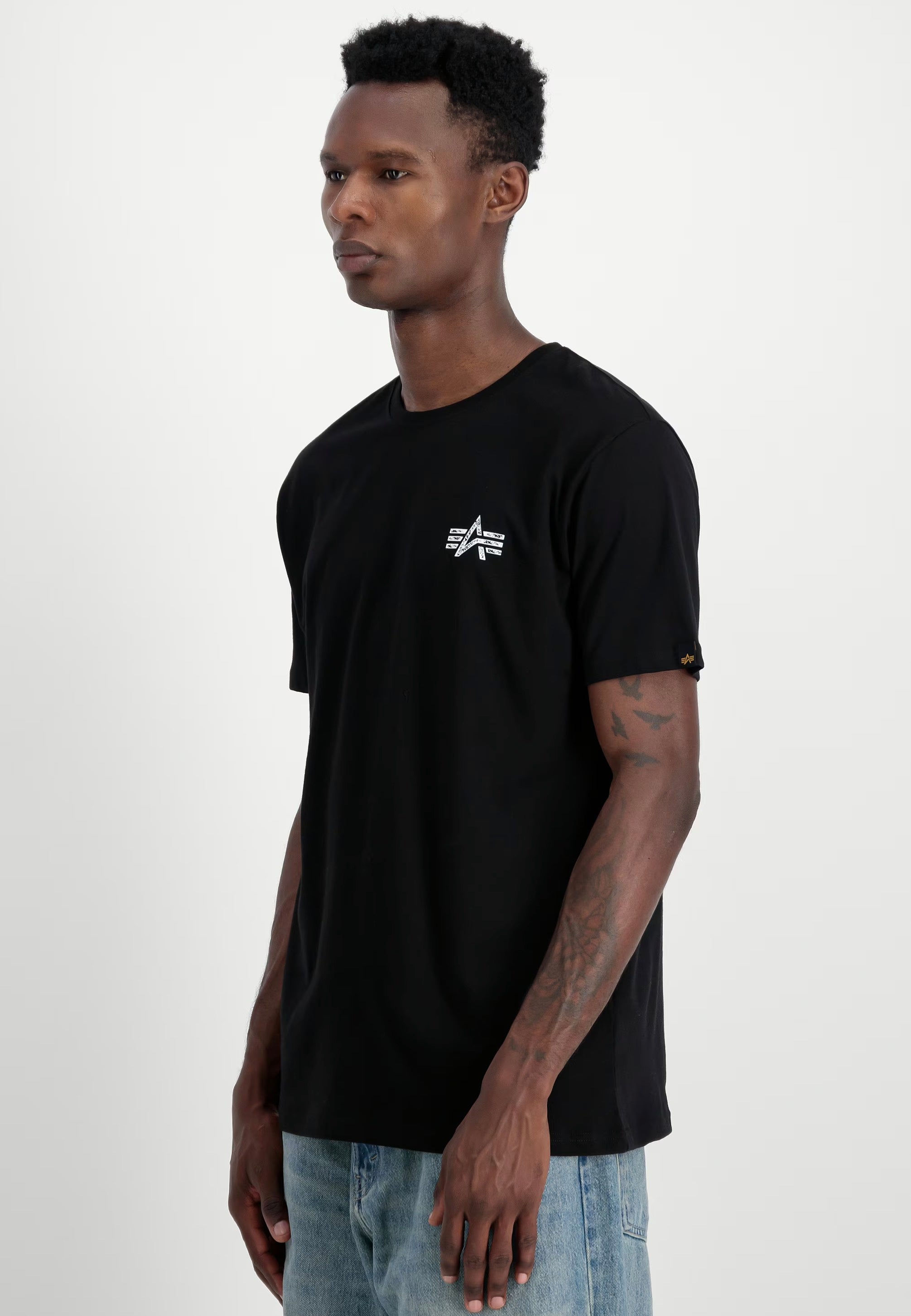 Alpha Industries - Signature Backprint Black - T-Shirt | Men-Image