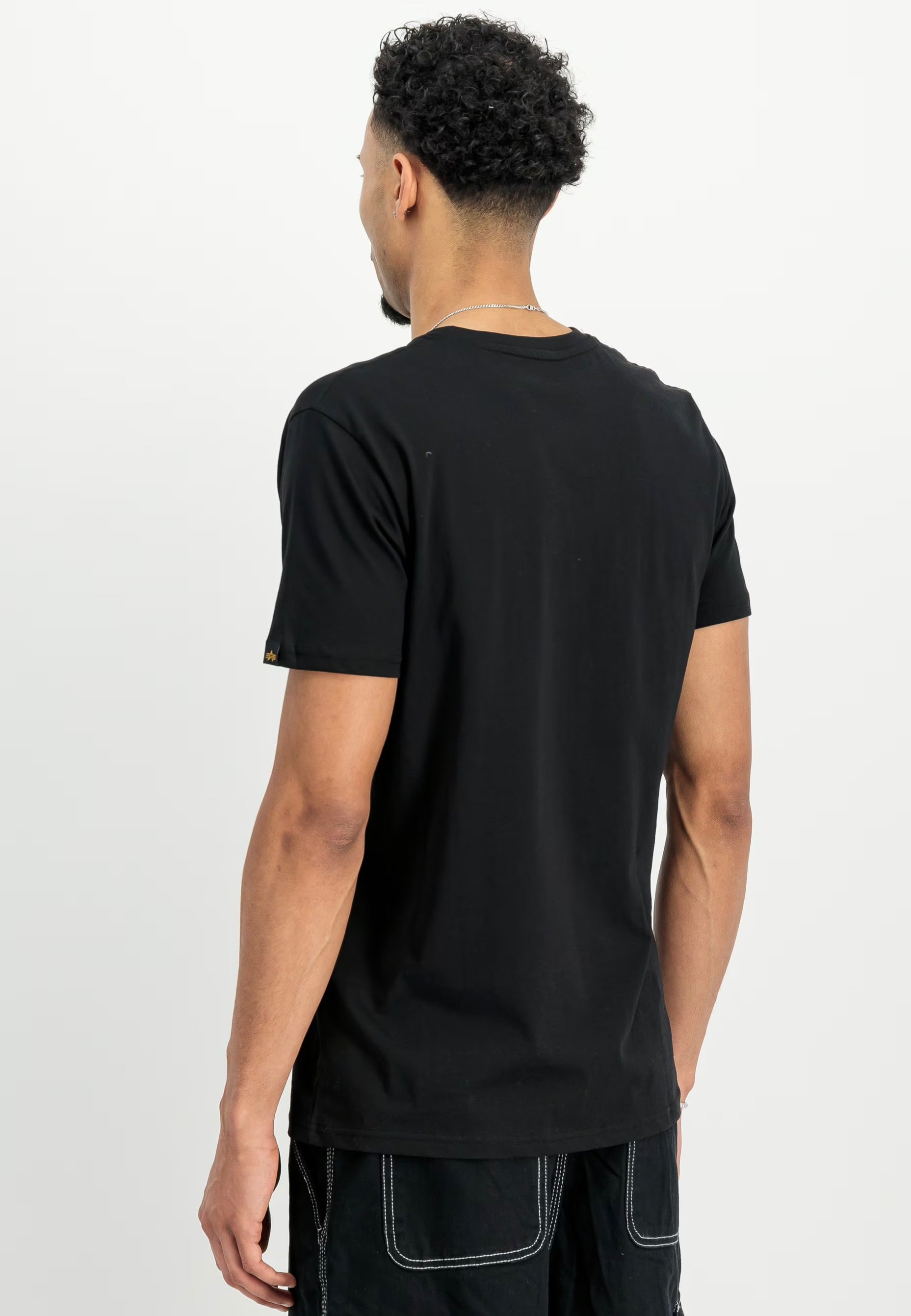 Alpha Industries - Lightning Black/Orange - T-Shirt | Men-Image
