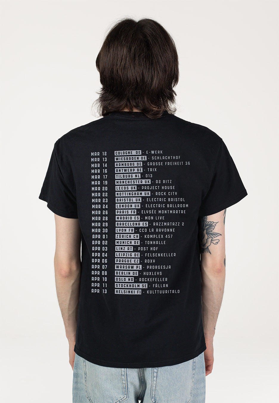 156/Silence - Tour 2026 - T-Shirt | Men-Image