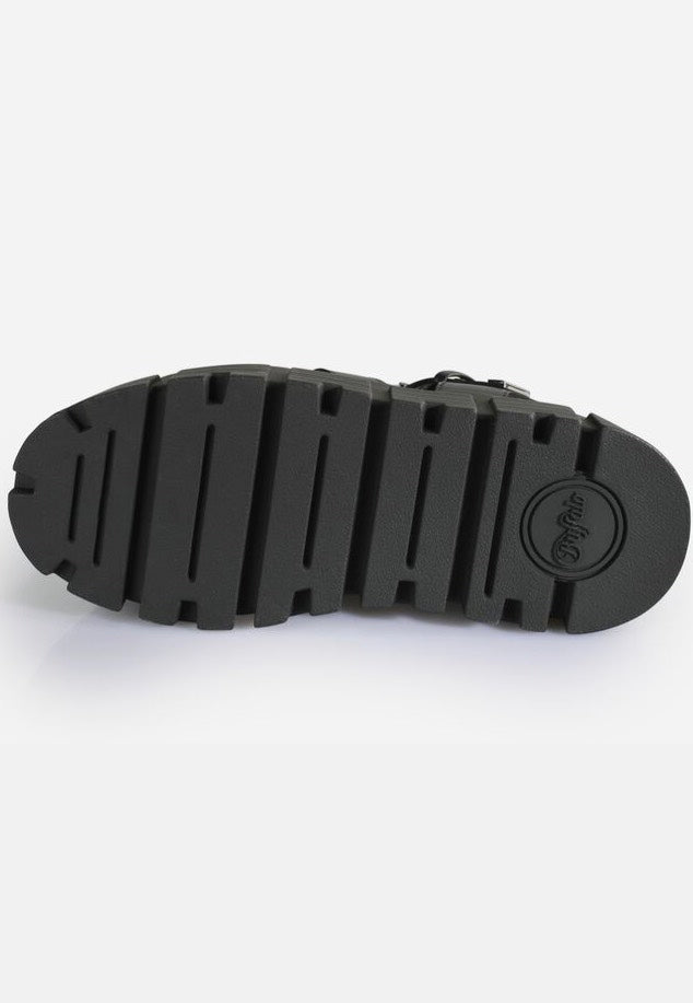 Buffalo - Ava Fisher Vegan Nappa Black - Girl Sandals | Women-Image